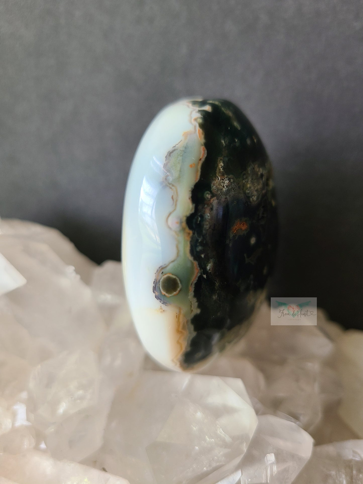 Old Stock Ocean Jasper Palmstone