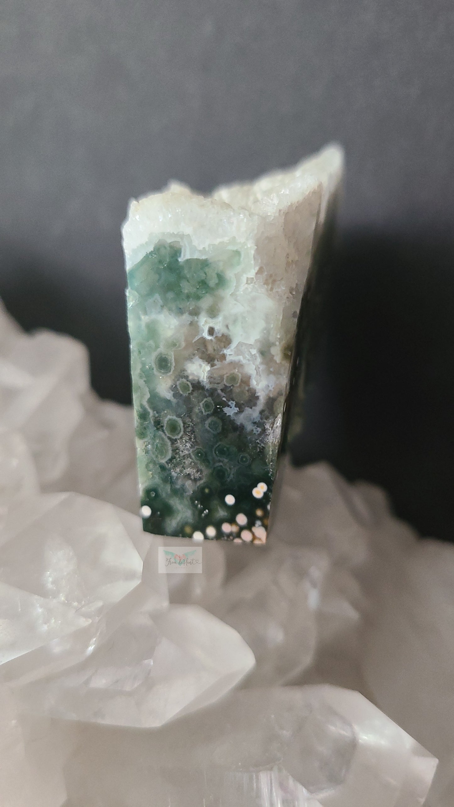 Druzy Ocean Jasper Freeform