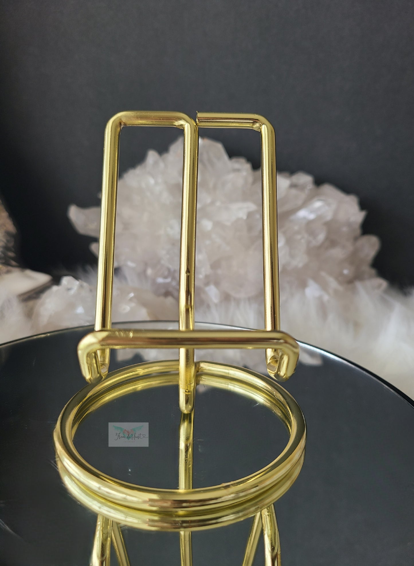 Gold Crystal Slab Stand (A)