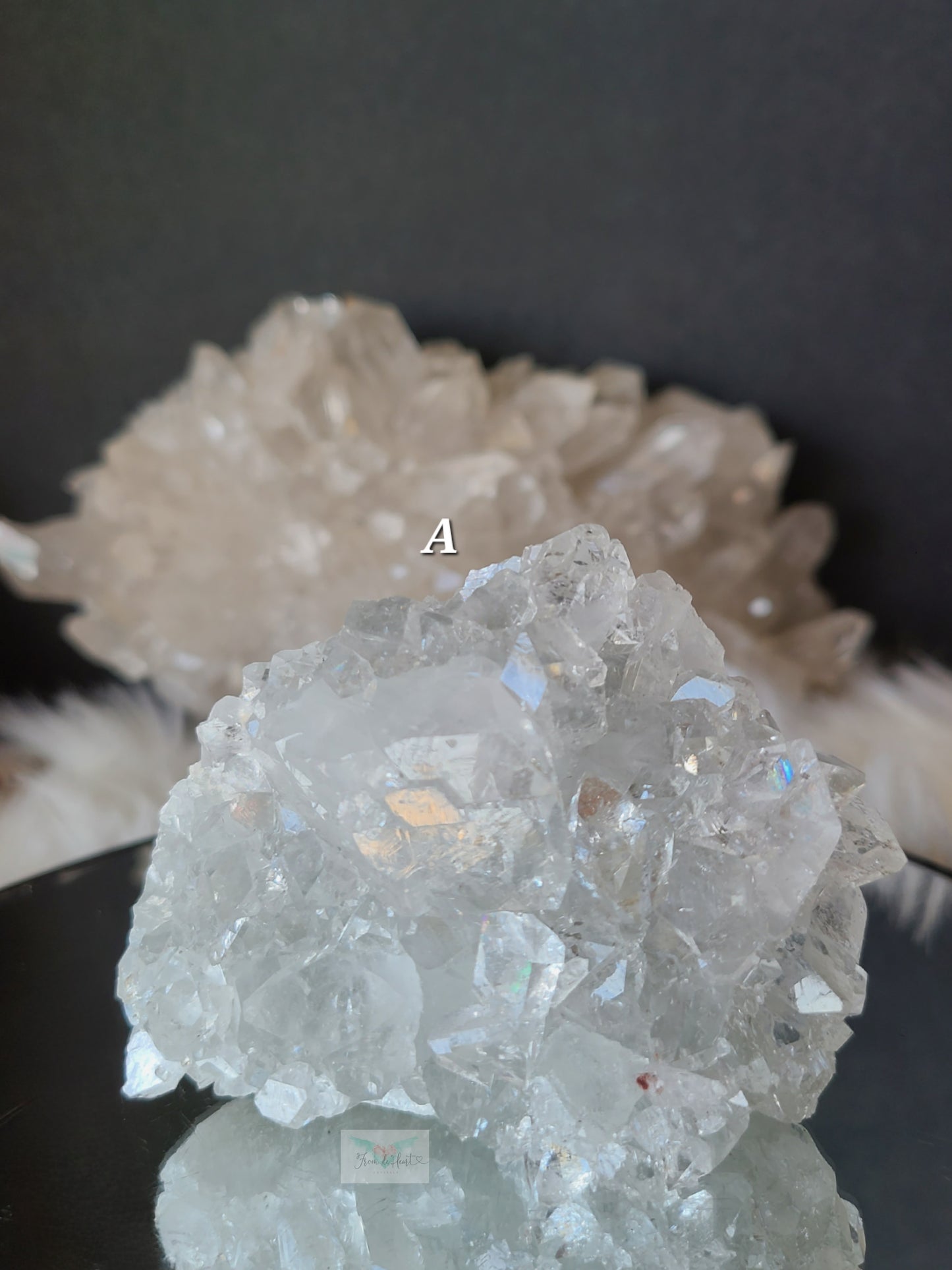 Apophyllite Clusters (Grade A)