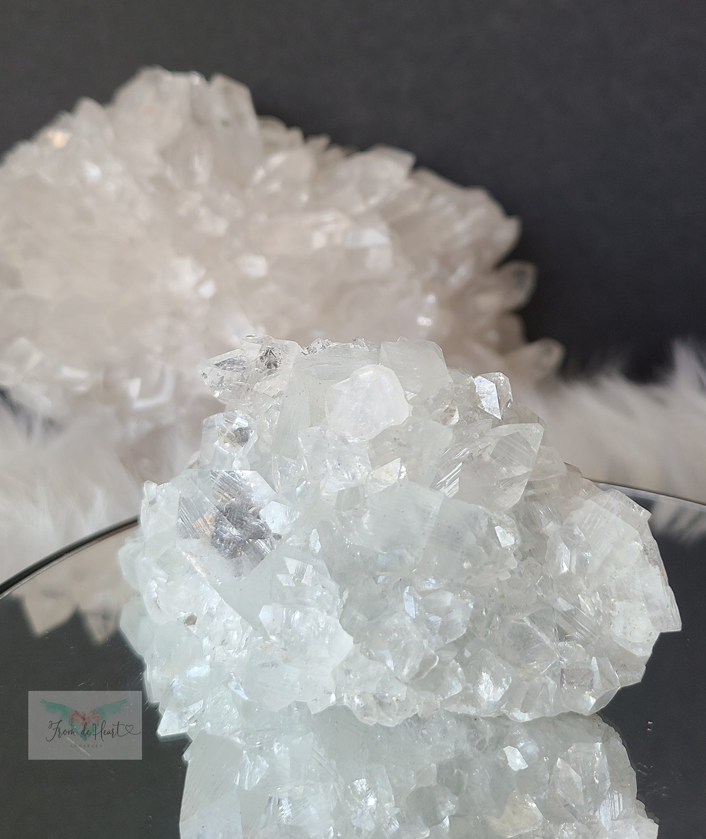 Apophyllite Clusters (Grade A)