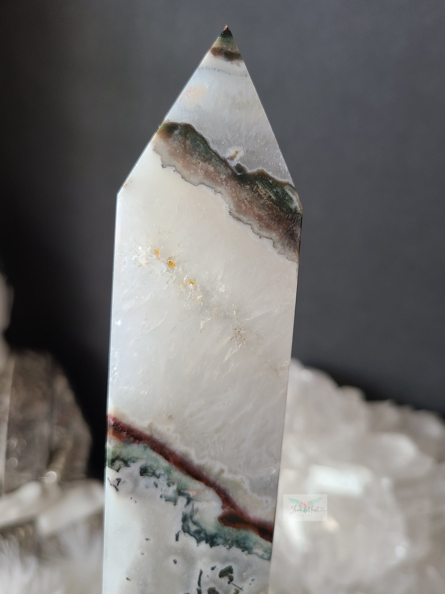 Quartz Ocean Jasper Tower (RARE FIND)