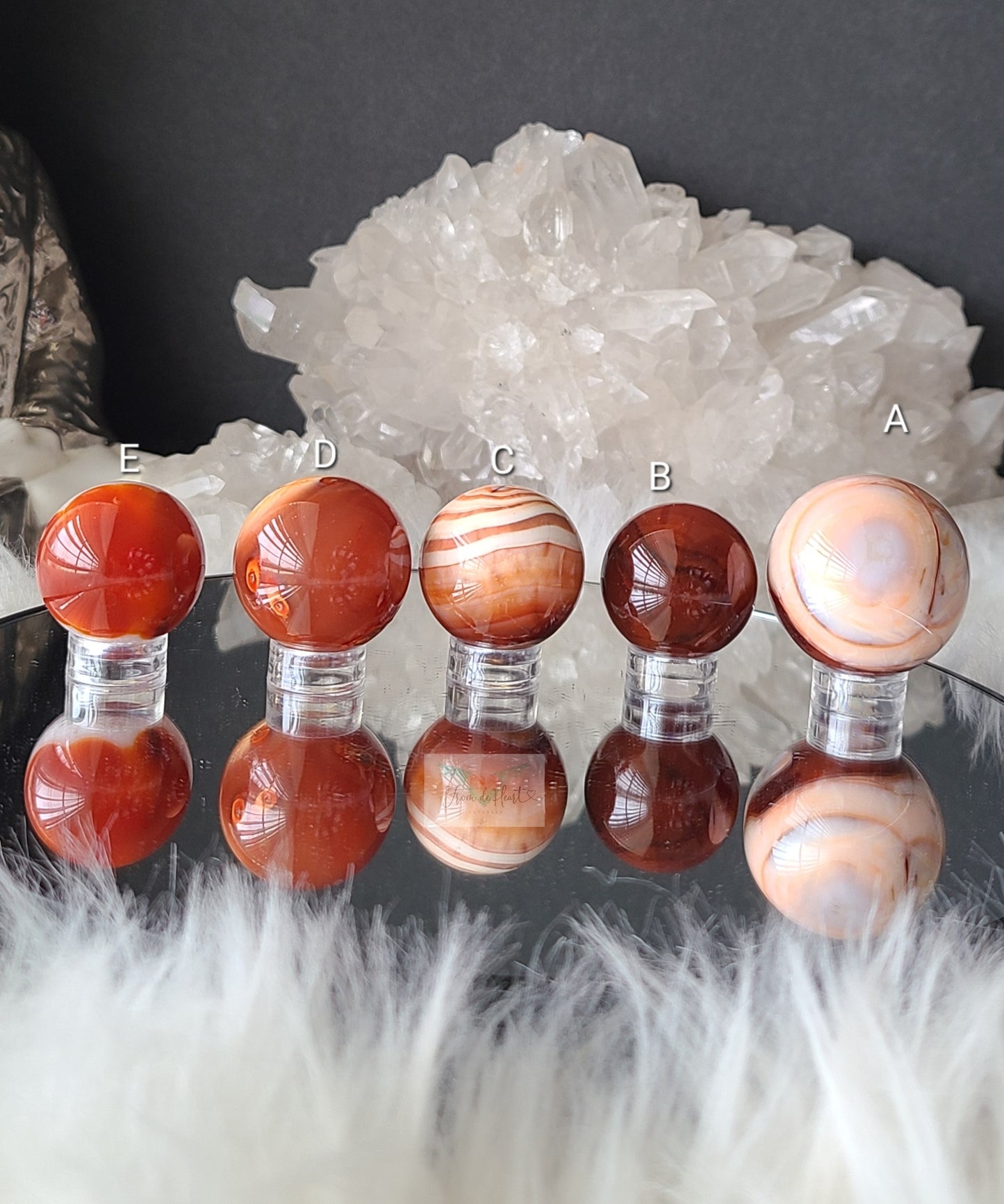 Small Carnelian Spheres