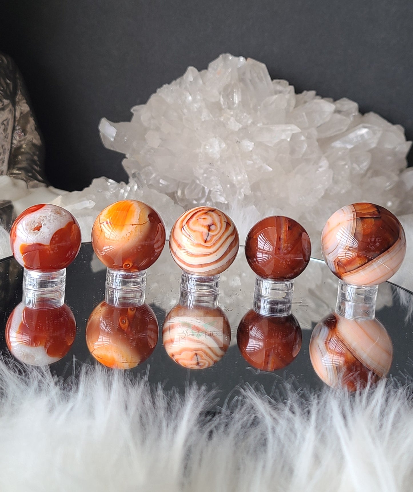 Small Carnelian Spheres