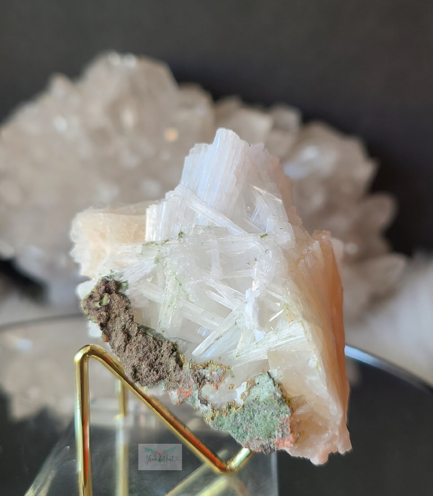 Scolecite and Stilbite Specimen (Rare Find)