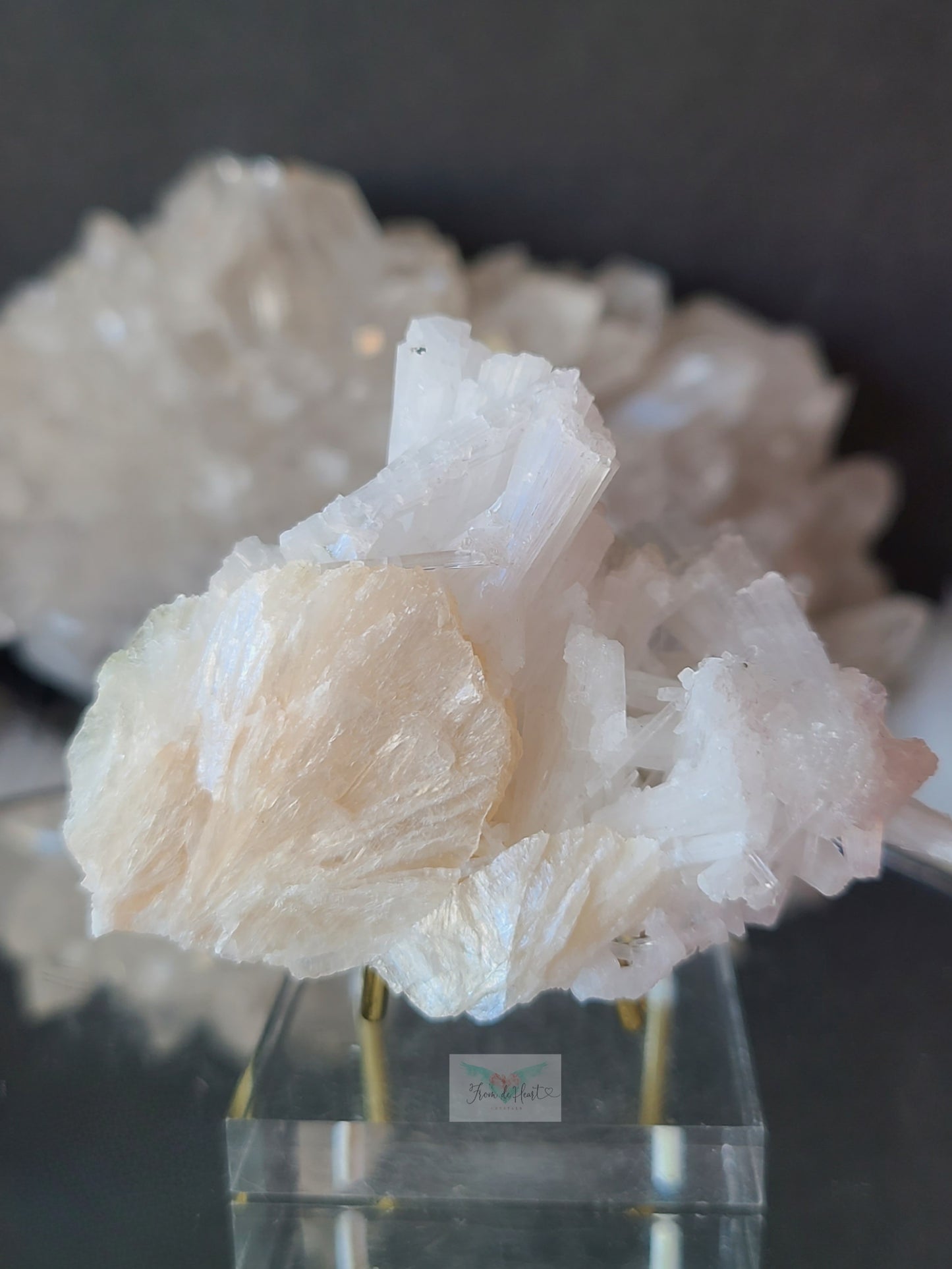 Scolecite and Stilbite Specimen (Rare Find)