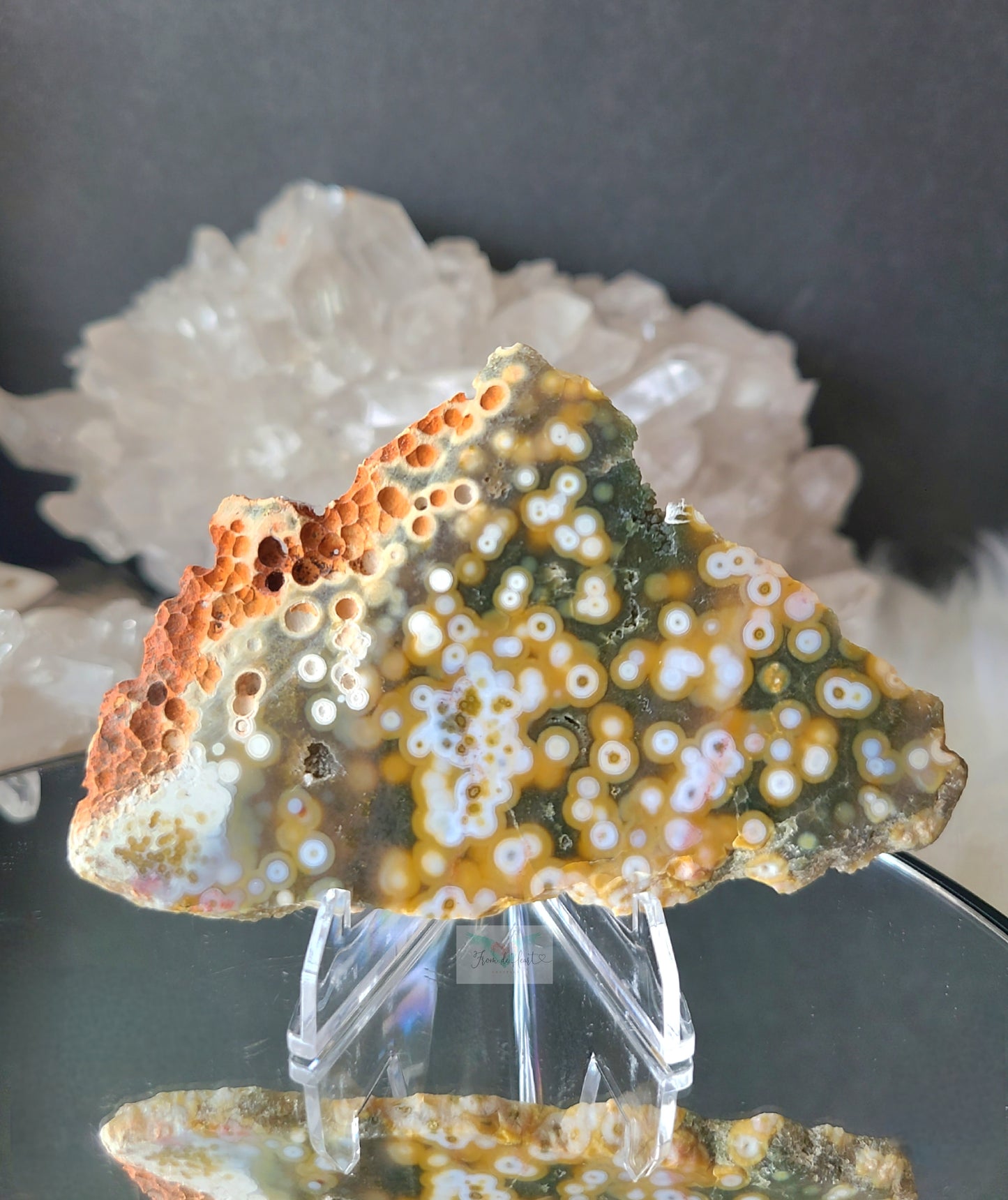 Old Stock Ocean Jasper Slice