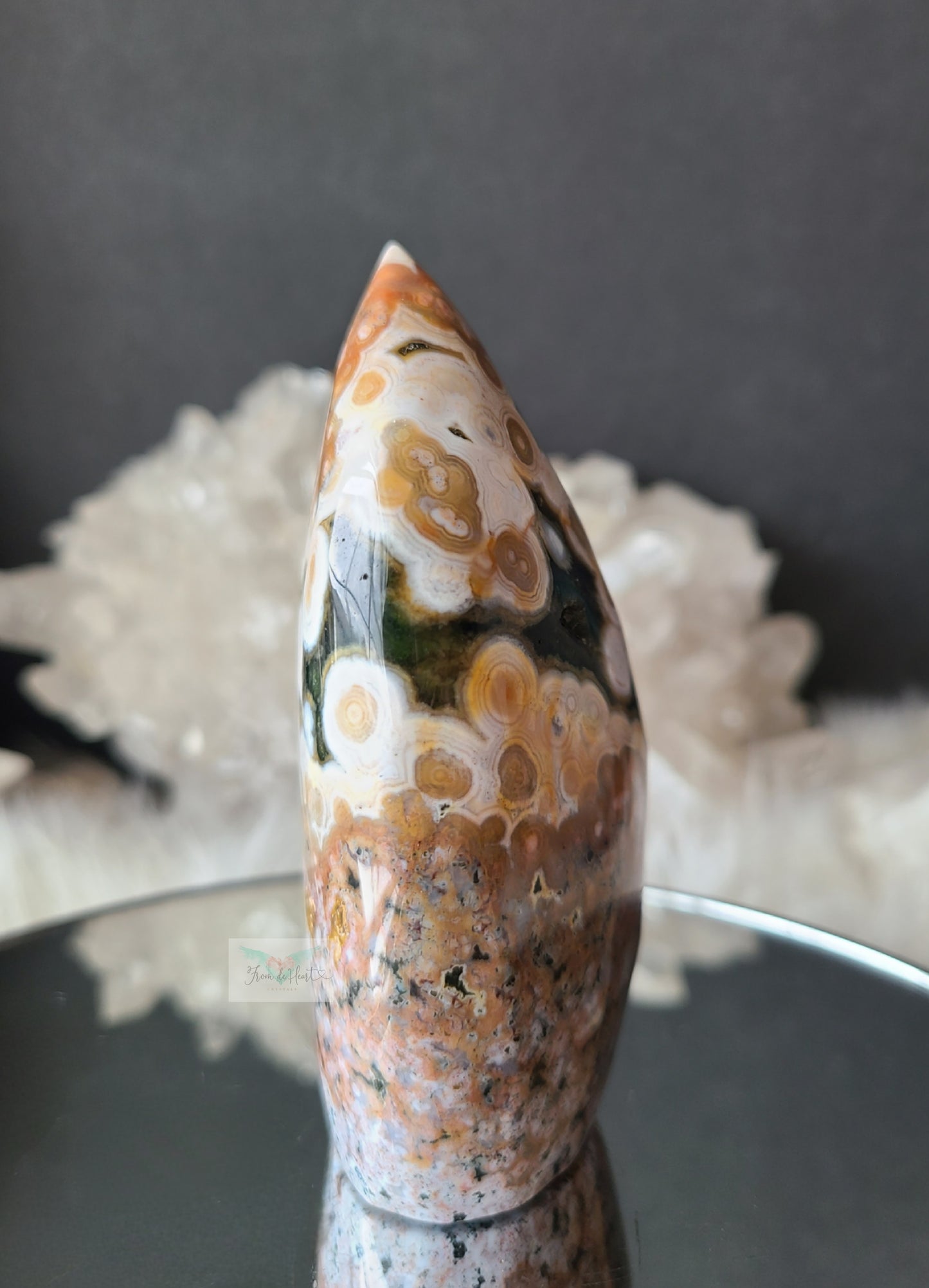 Colorful Old Stock Ocean Jasper Freeform