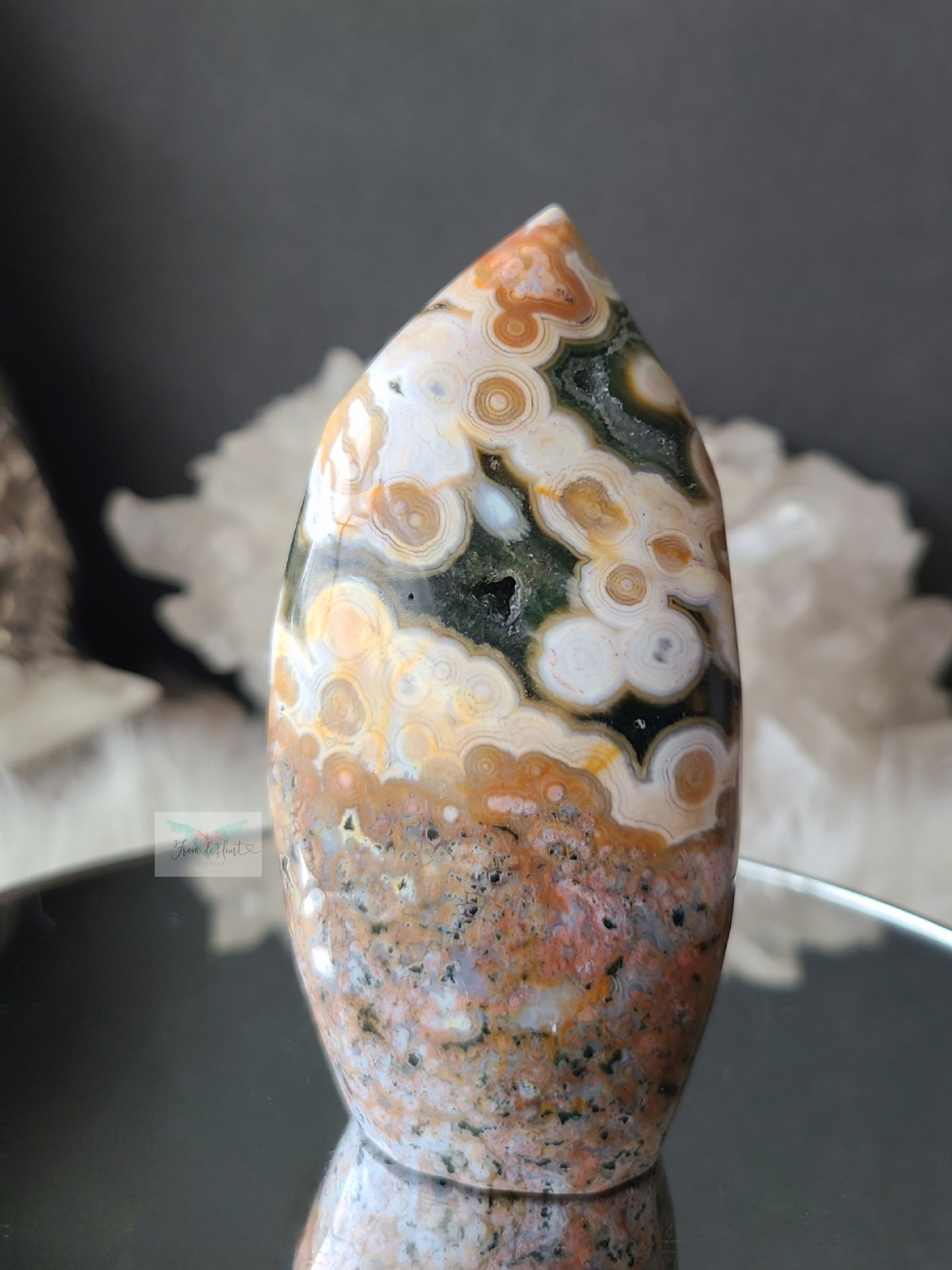 Colorful Old Stock Ocean Jasper Freeform