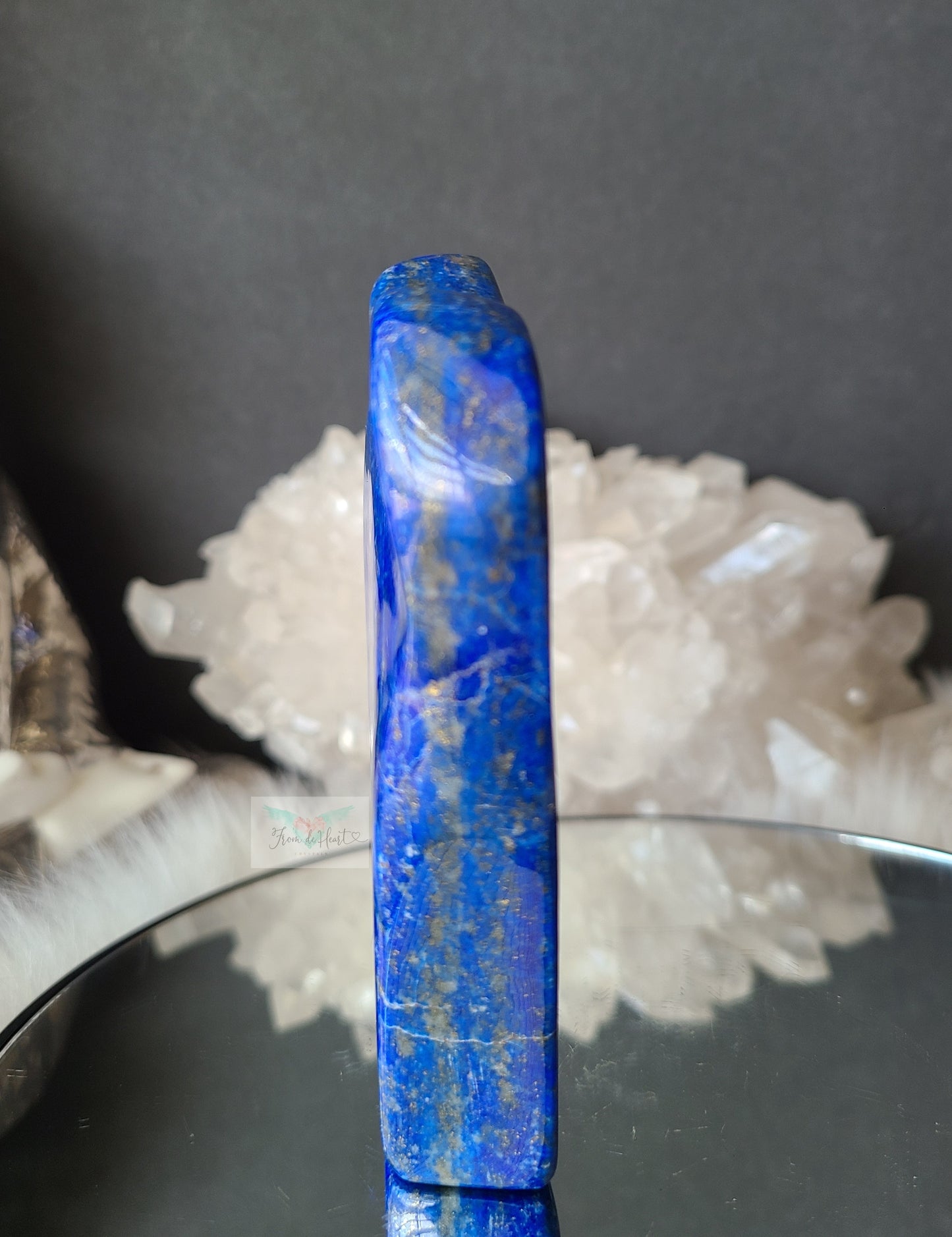 Vibrant Lapis Lazuli Pyrite Freeform