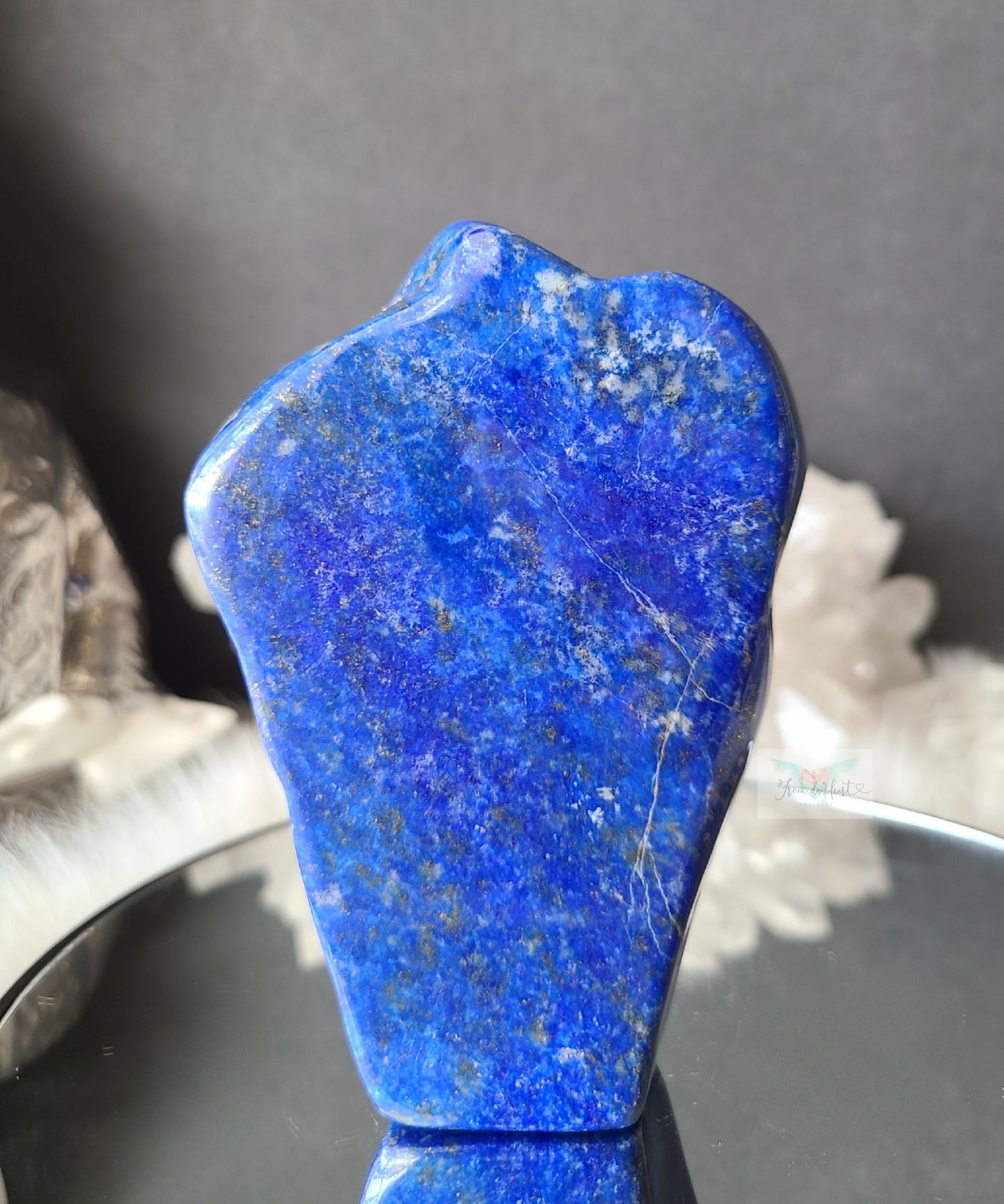 Vibrant Lapis Lazuli Pyrite Freeform