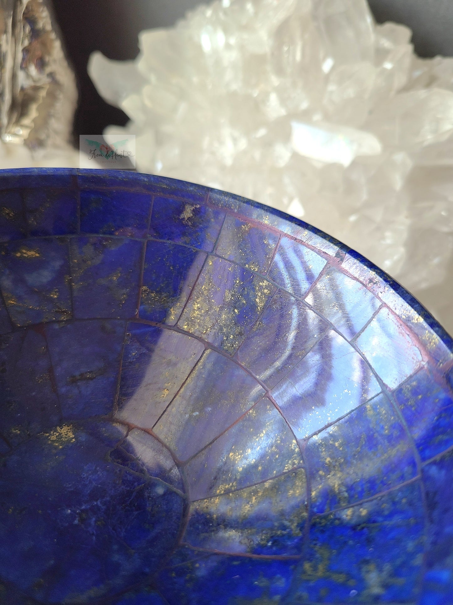 Lapis Lazuli Pyrite Bowl