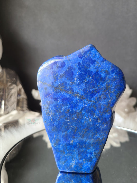 Vibrant Lapis Lazuli Pyrite Freeform