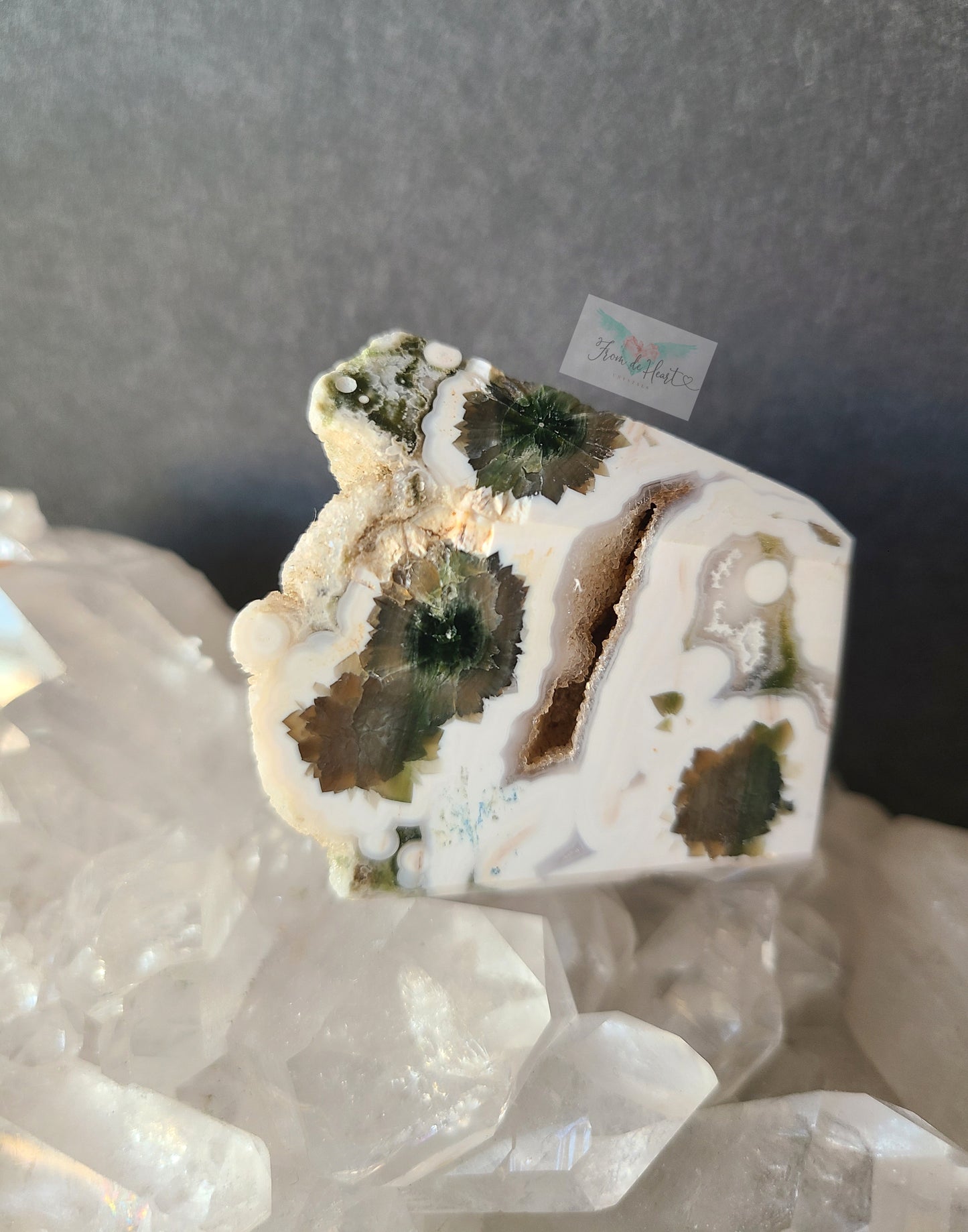 Druzy Ocean Jasper Free form