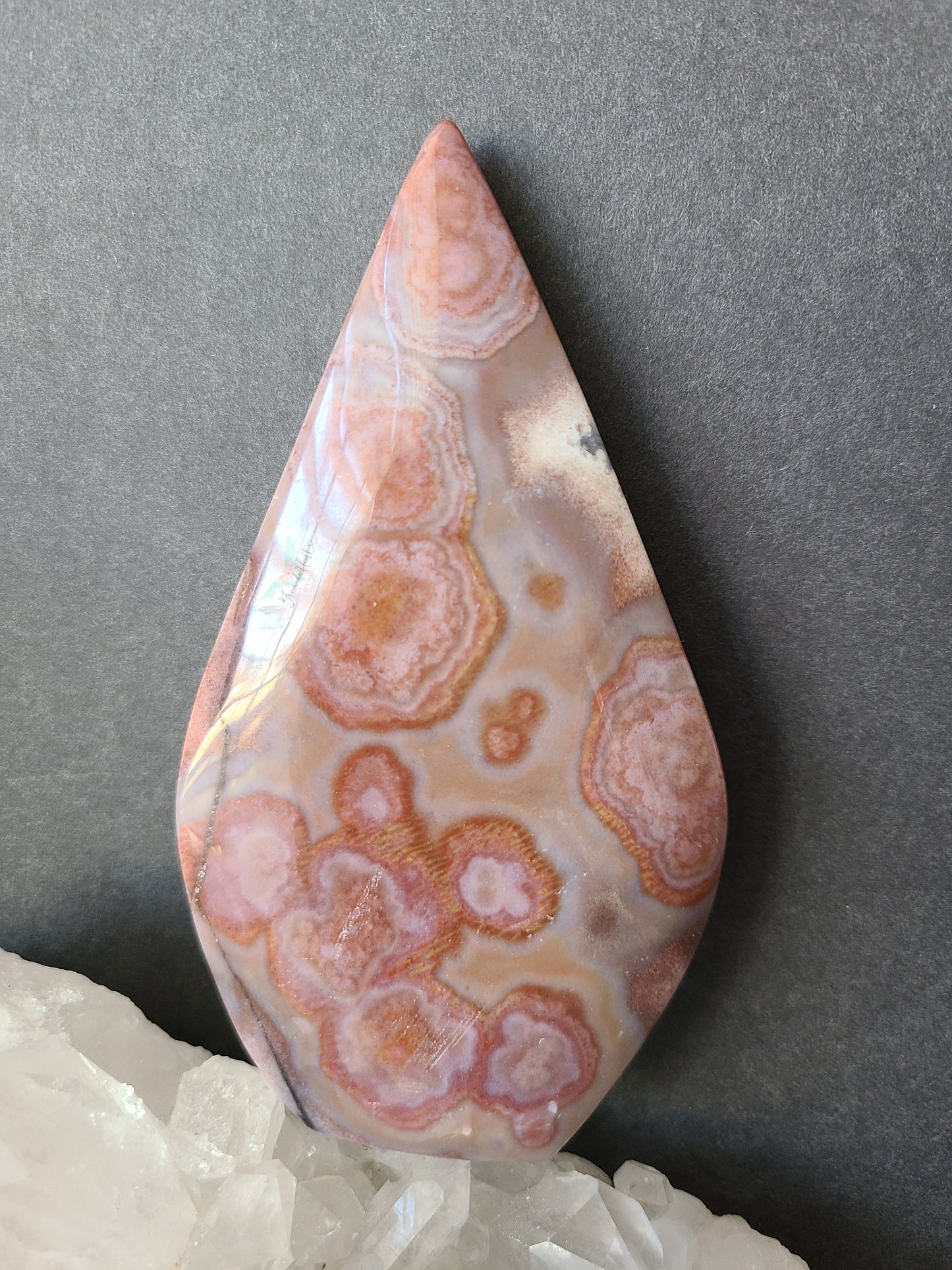 Mexican Agate Quartz Flame