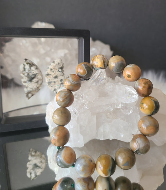 Ocean Jasper Bracelet and Ocean Jasper Wings