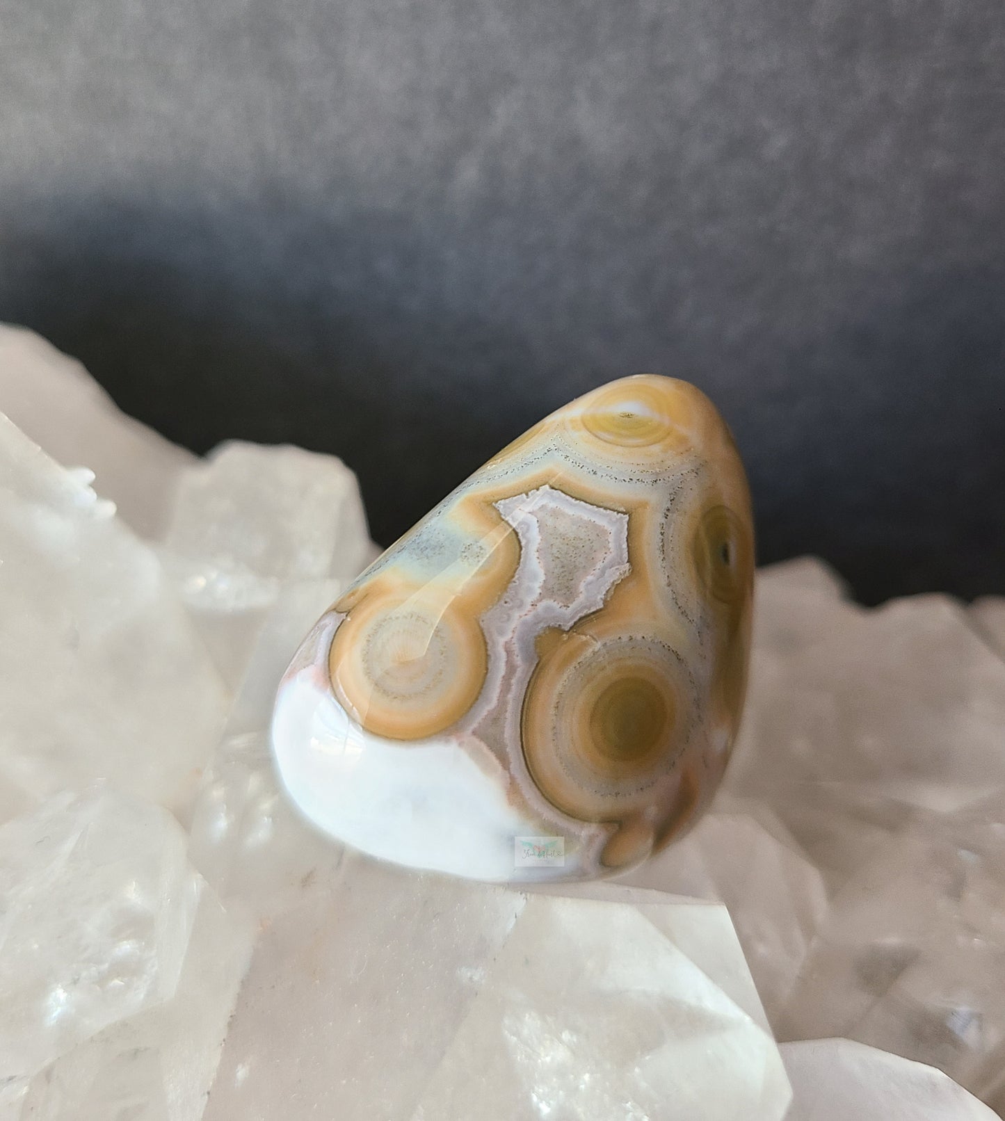 Old Stock Ocean Jasper Pocket Stone