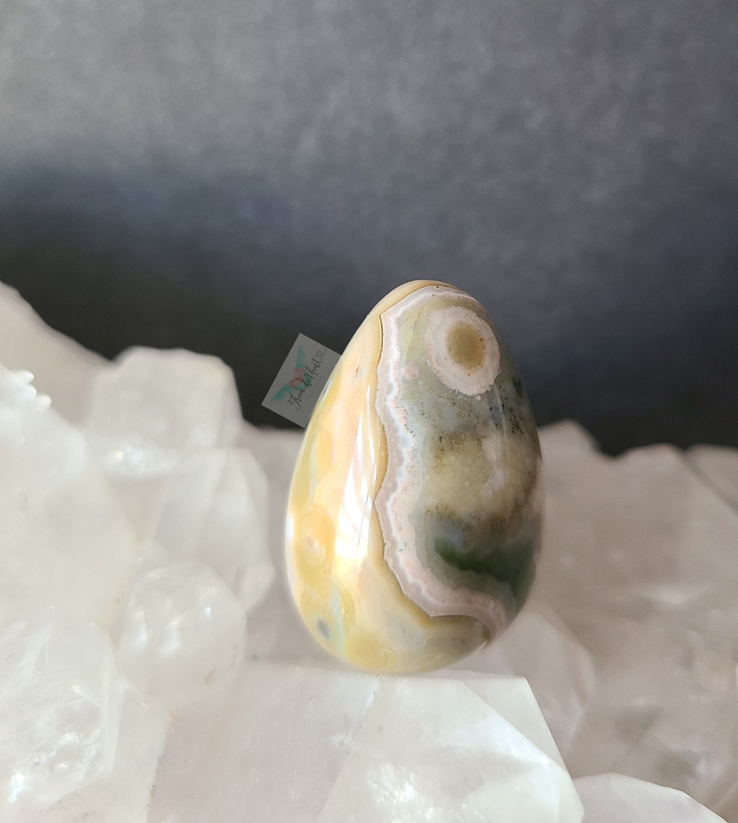 Old Stock Ocean Jasper Pocket Stone