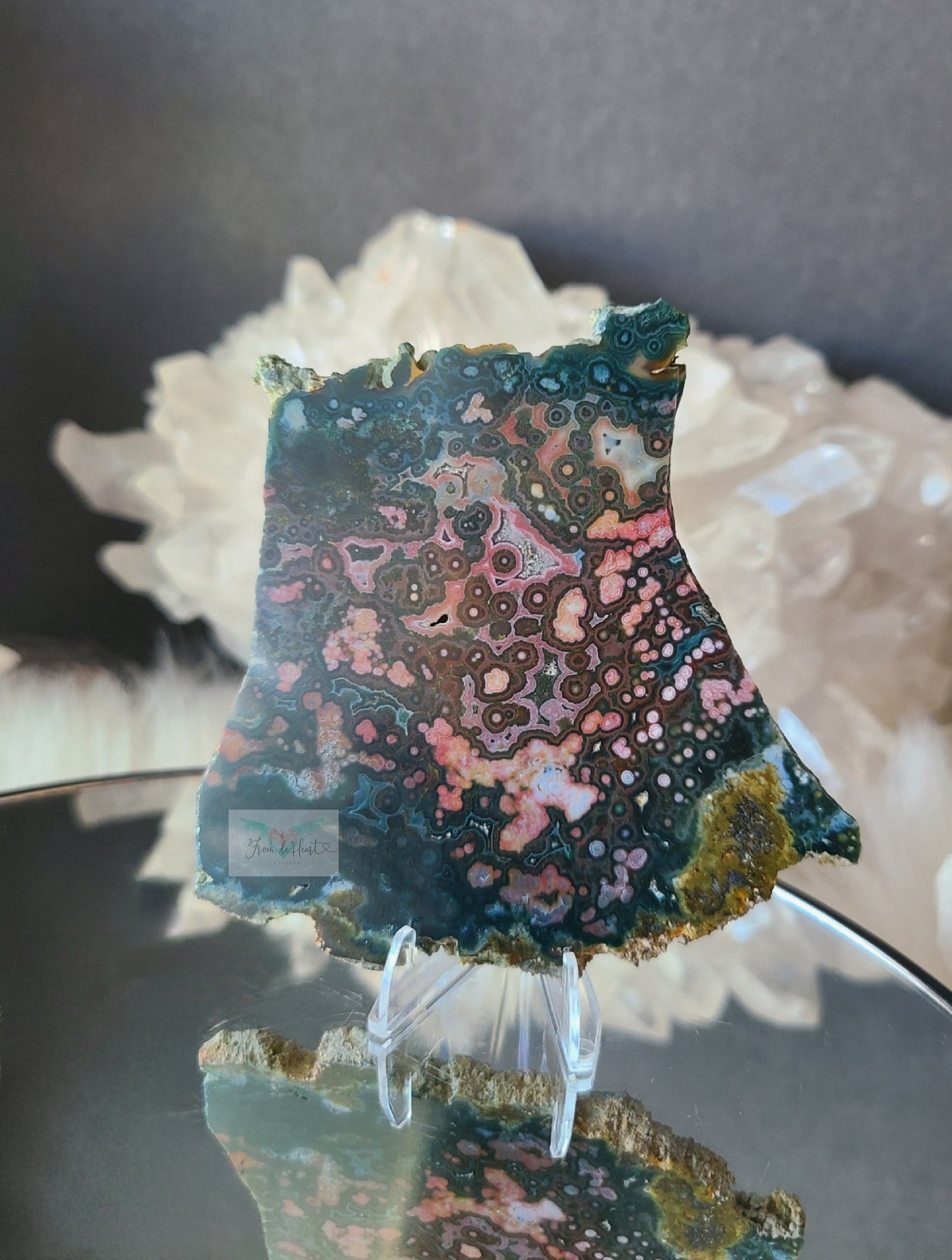 Colorful Ocean Jasper Slab