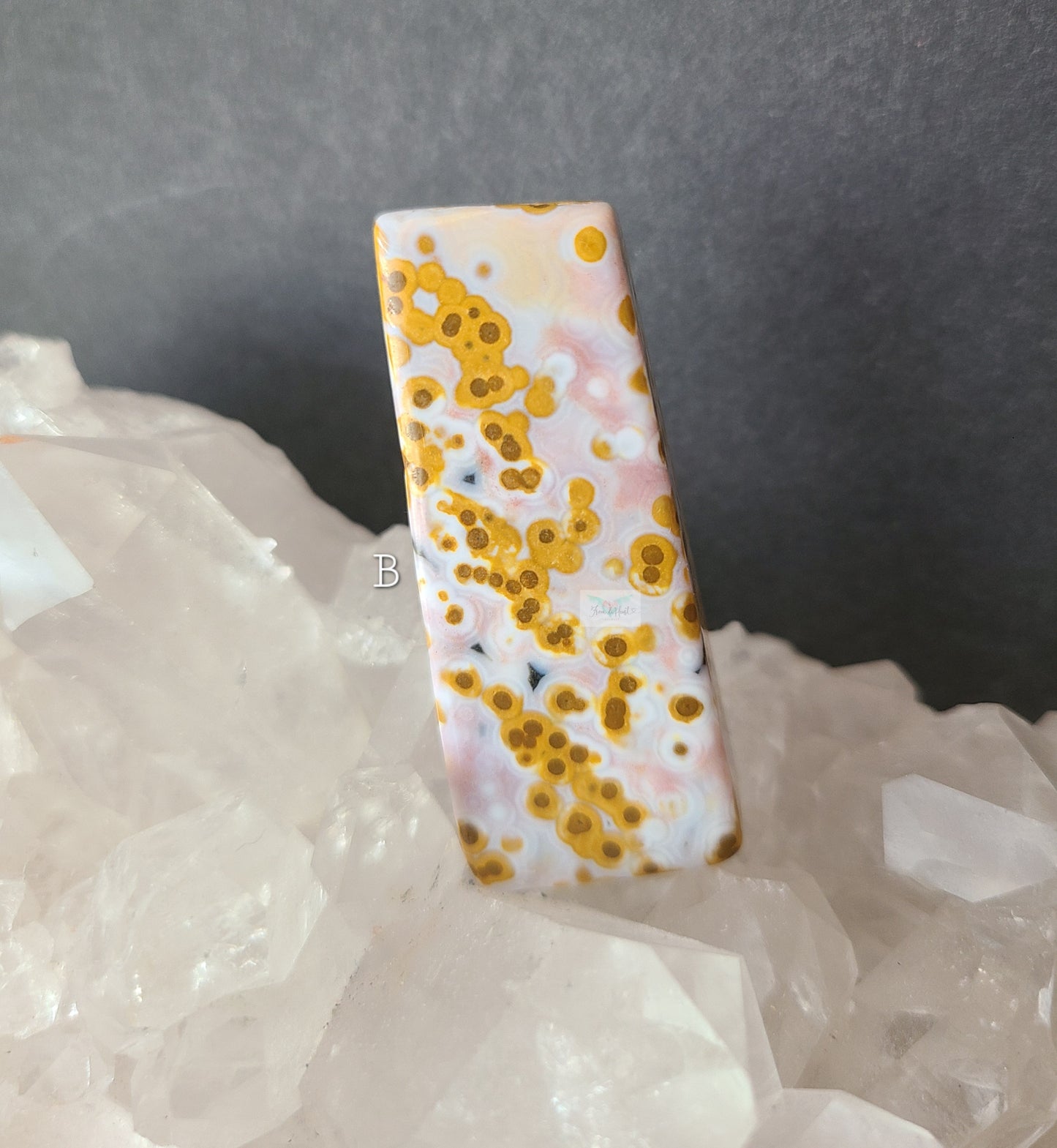 Pink and Yellow Old stock Ocean Jasper Freeform