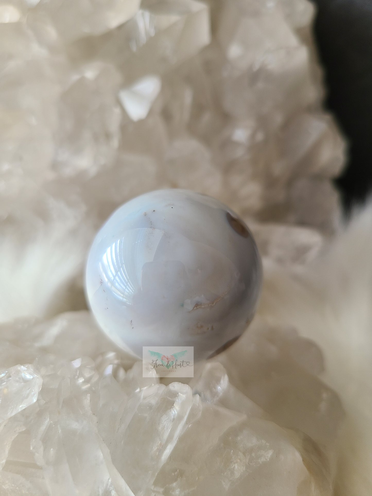 8th Vein Ocean Jasper Sphere