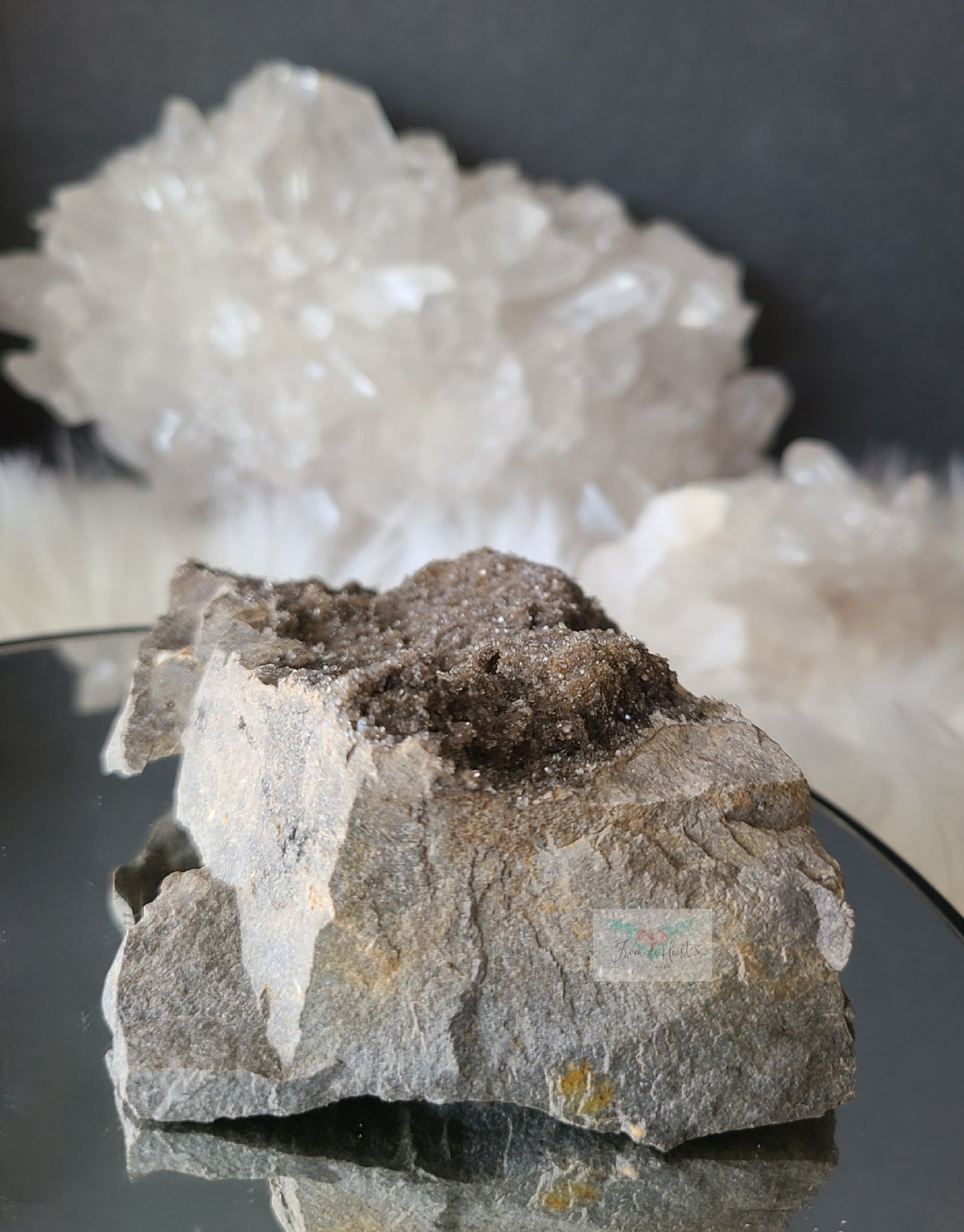 Raw Herkimer Quartz Druzy Specimen (RARE FIND)