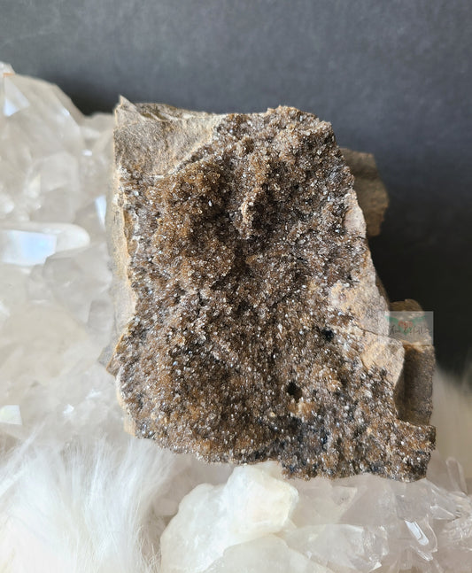 Raw Herkimer Quartz Druzy Specimen (RARE FIND)