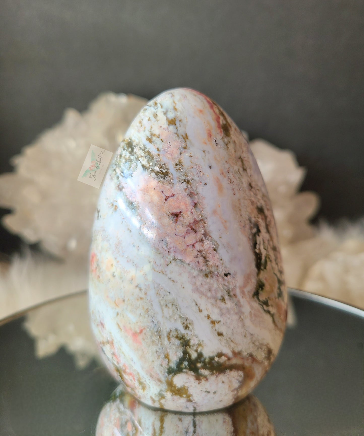 Pink Ocean Jasper Freeform