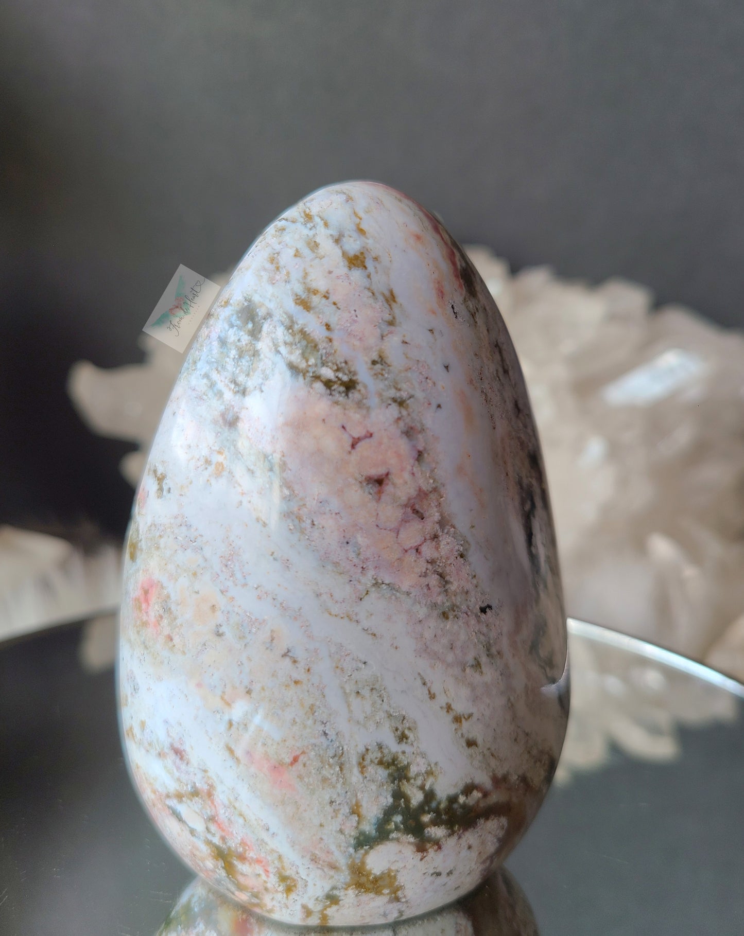 Pink Ocean Jasper Freeform