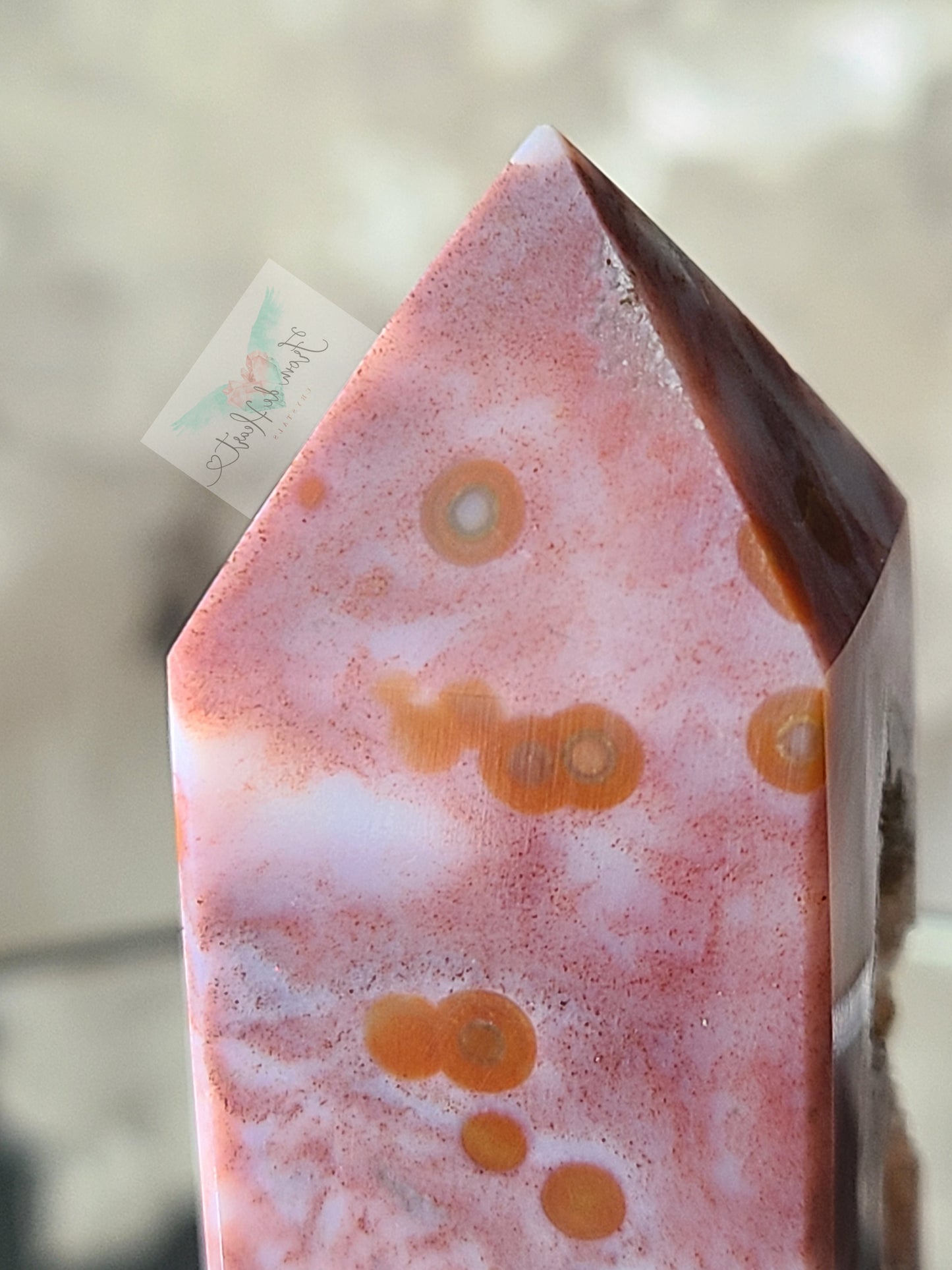 Pink Ocean Jasper Tower