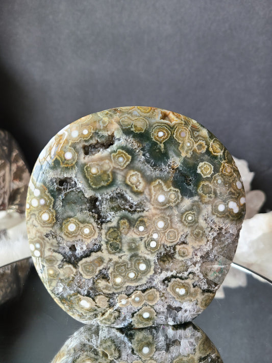 Stunning Druzy Ocean Jasper Freeform