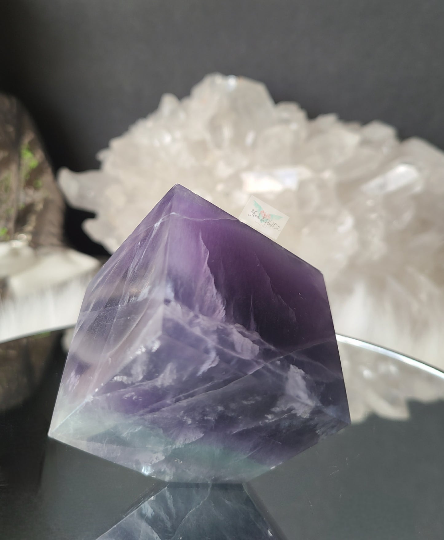 Fluorite Cube