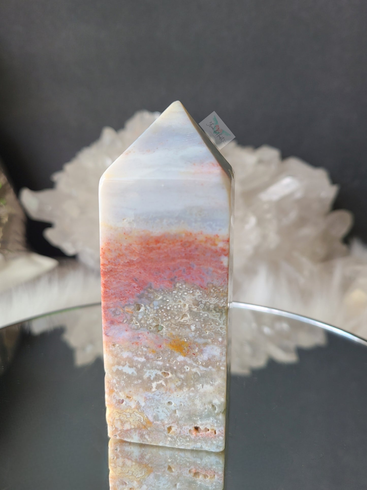 Ocean Jasper Obelisk