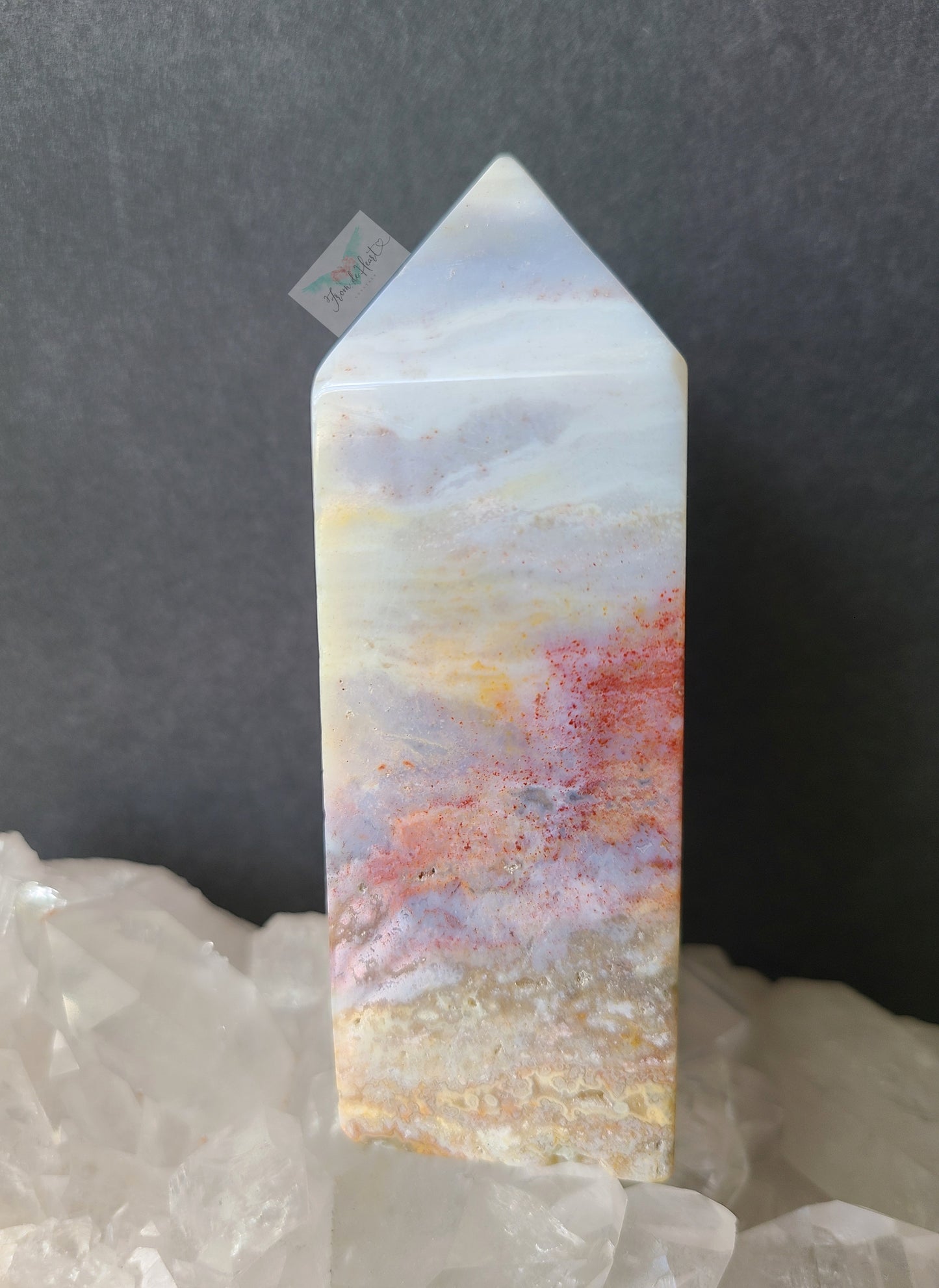 Ocean Jasper Obelisk