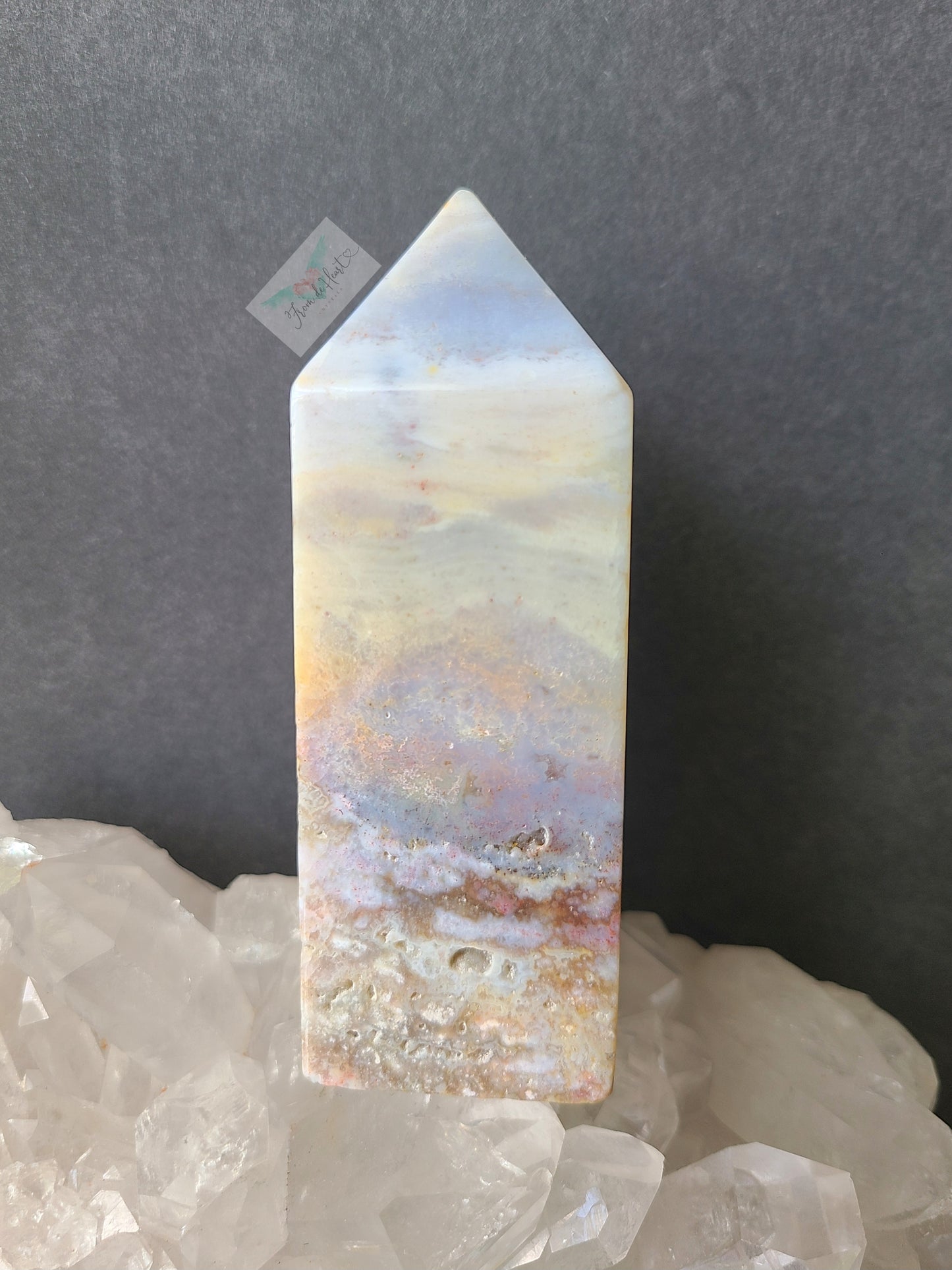 Ocean Jasper Obelisk