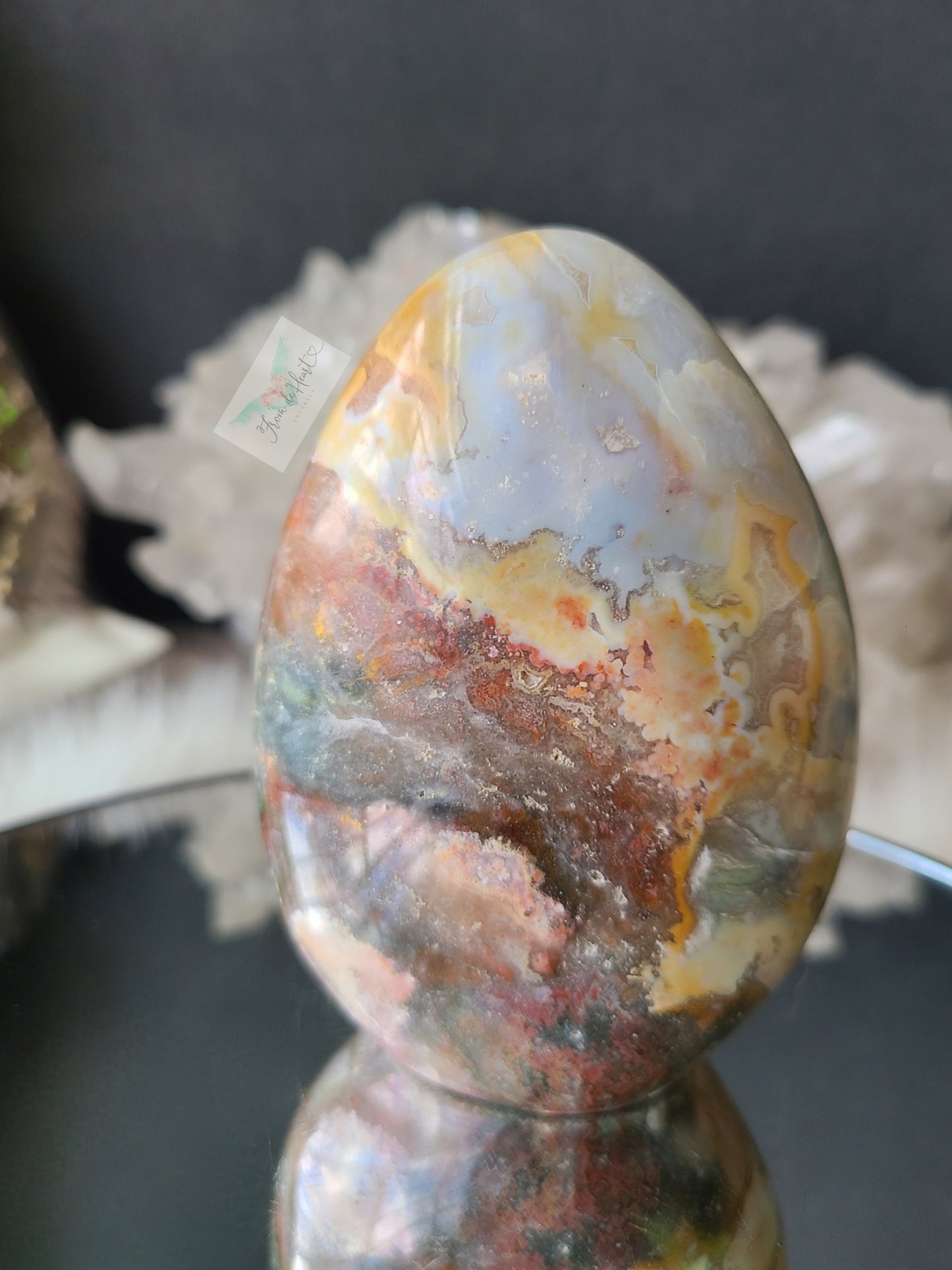 Ocean Jasper Quartz Freeform