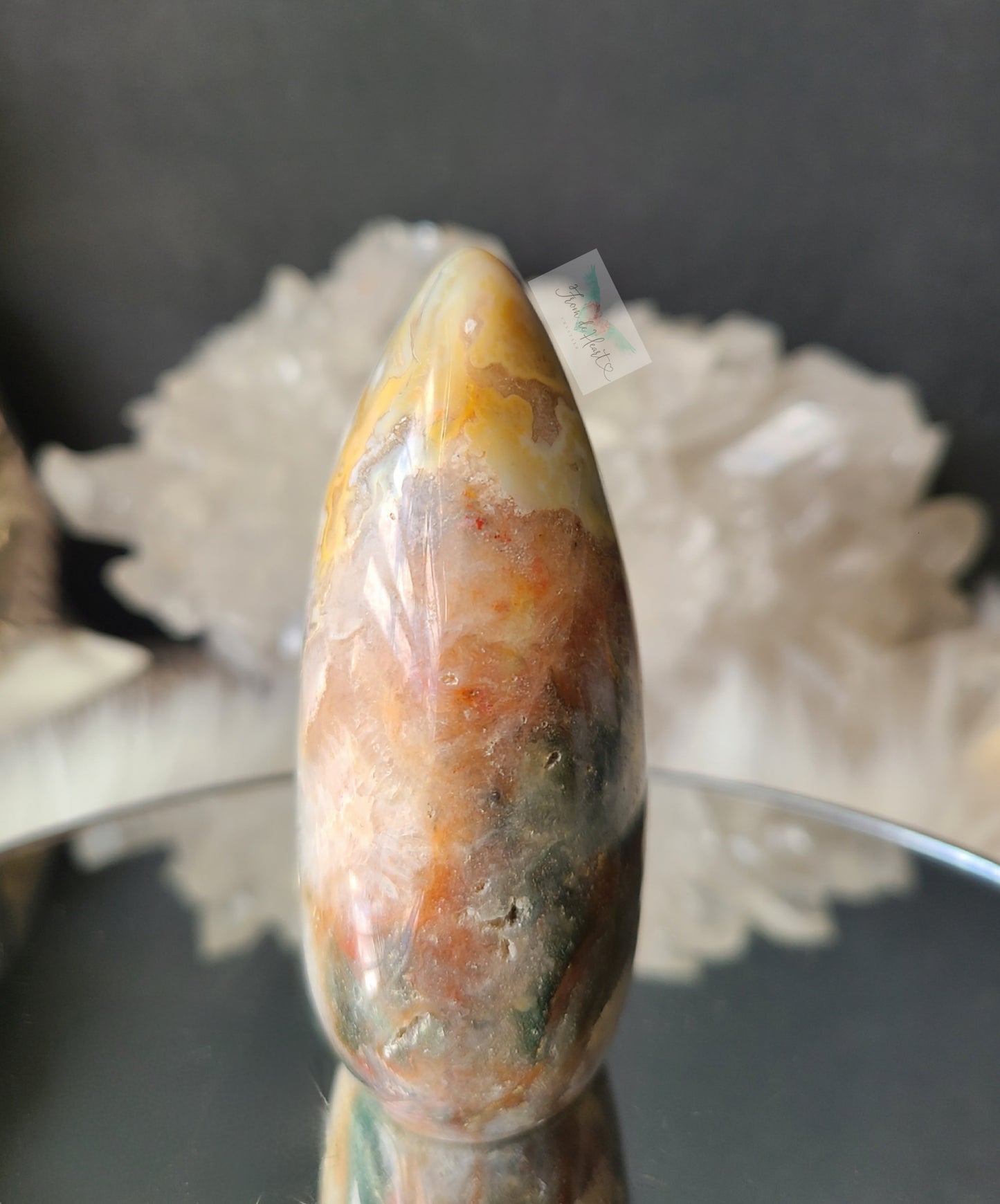 Ocean Jasper Quartz Freeform