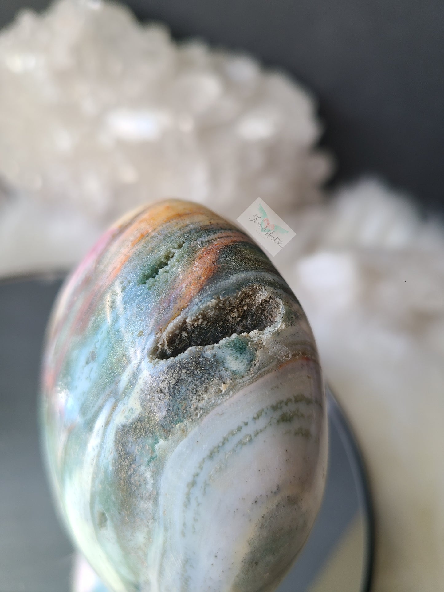 Colorful Ocean Jasper Freeform