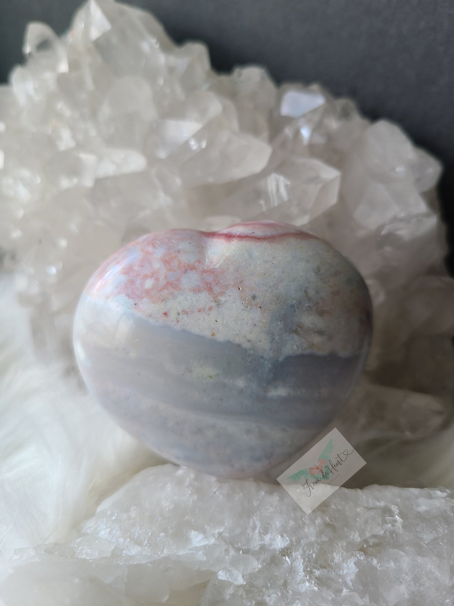 Ocean Jasper Heart