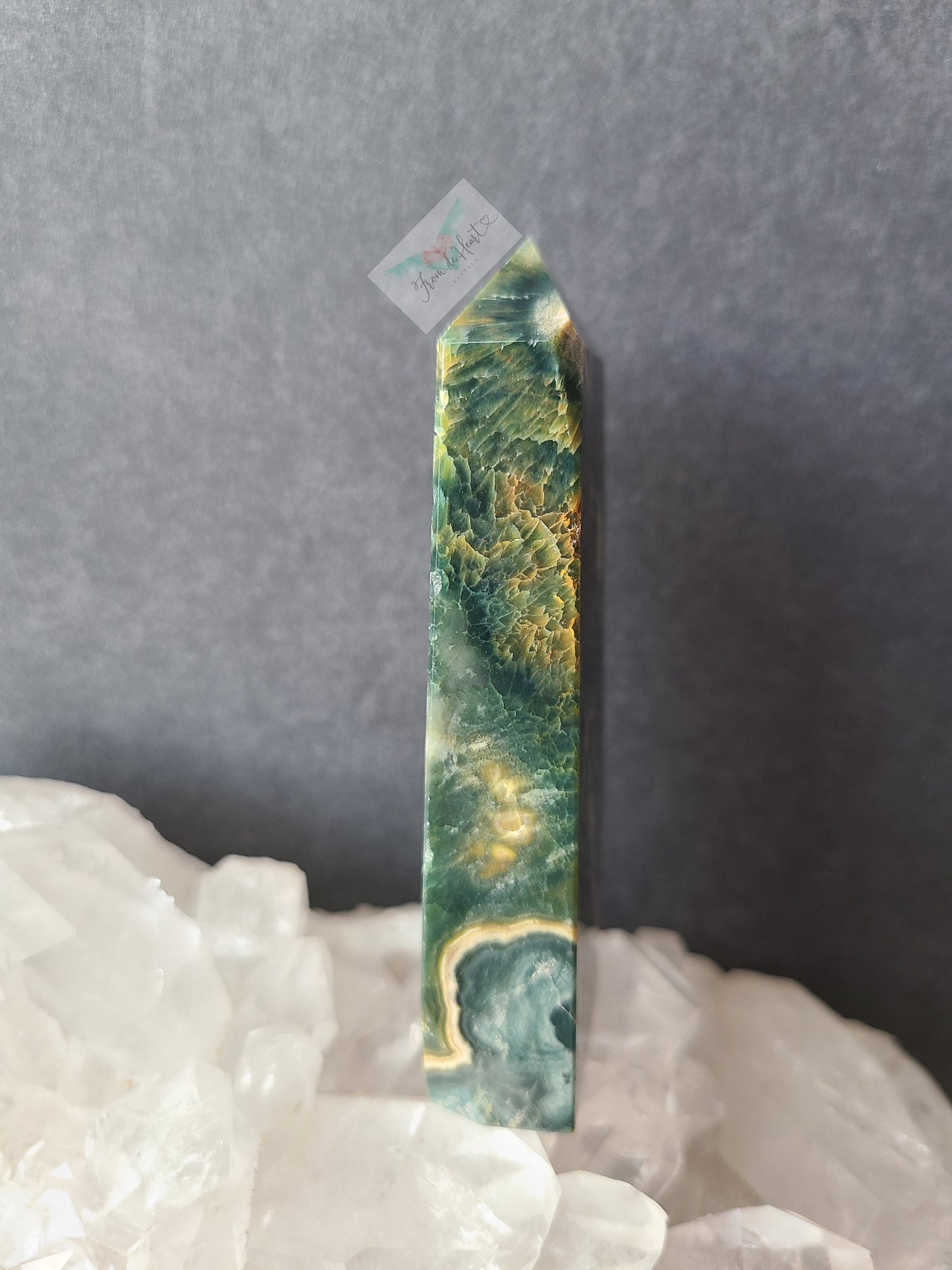 Rare Green Ocean Jasper