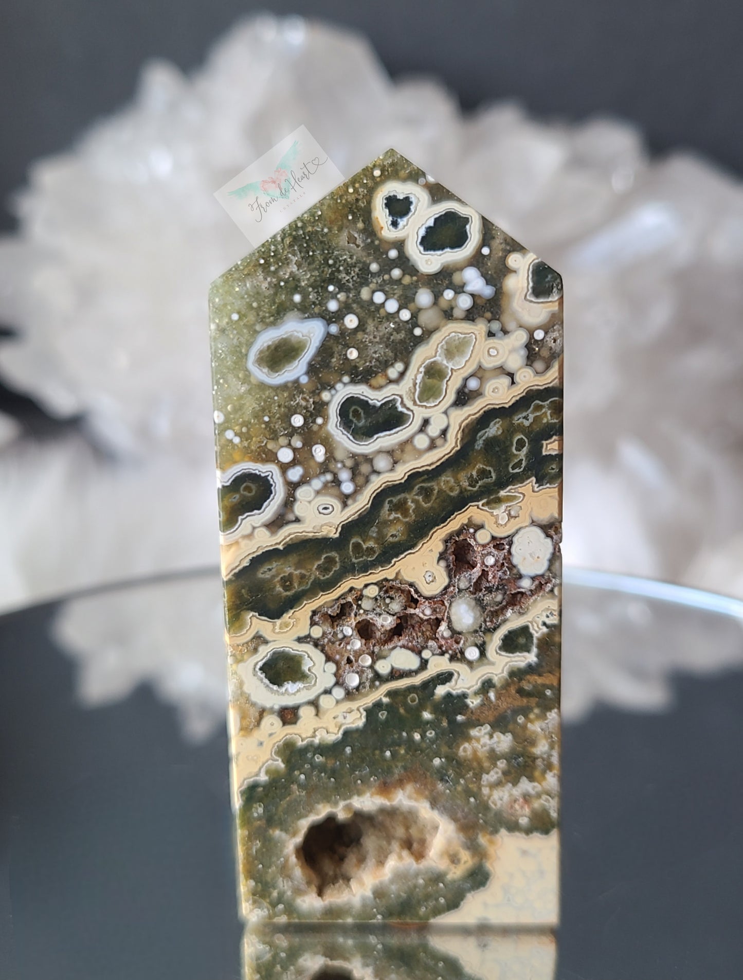 RARE Ocean Jasper Tower