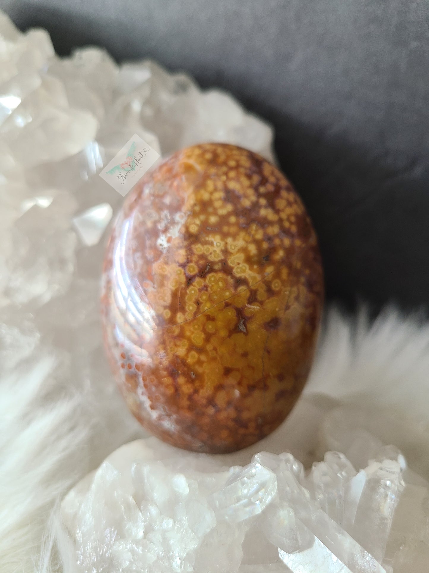 Ocean Jasper Palm Stone