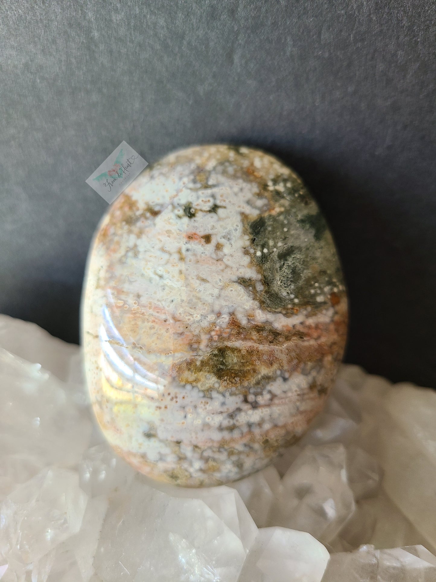 Ocean Jasper Palm Stone (B)