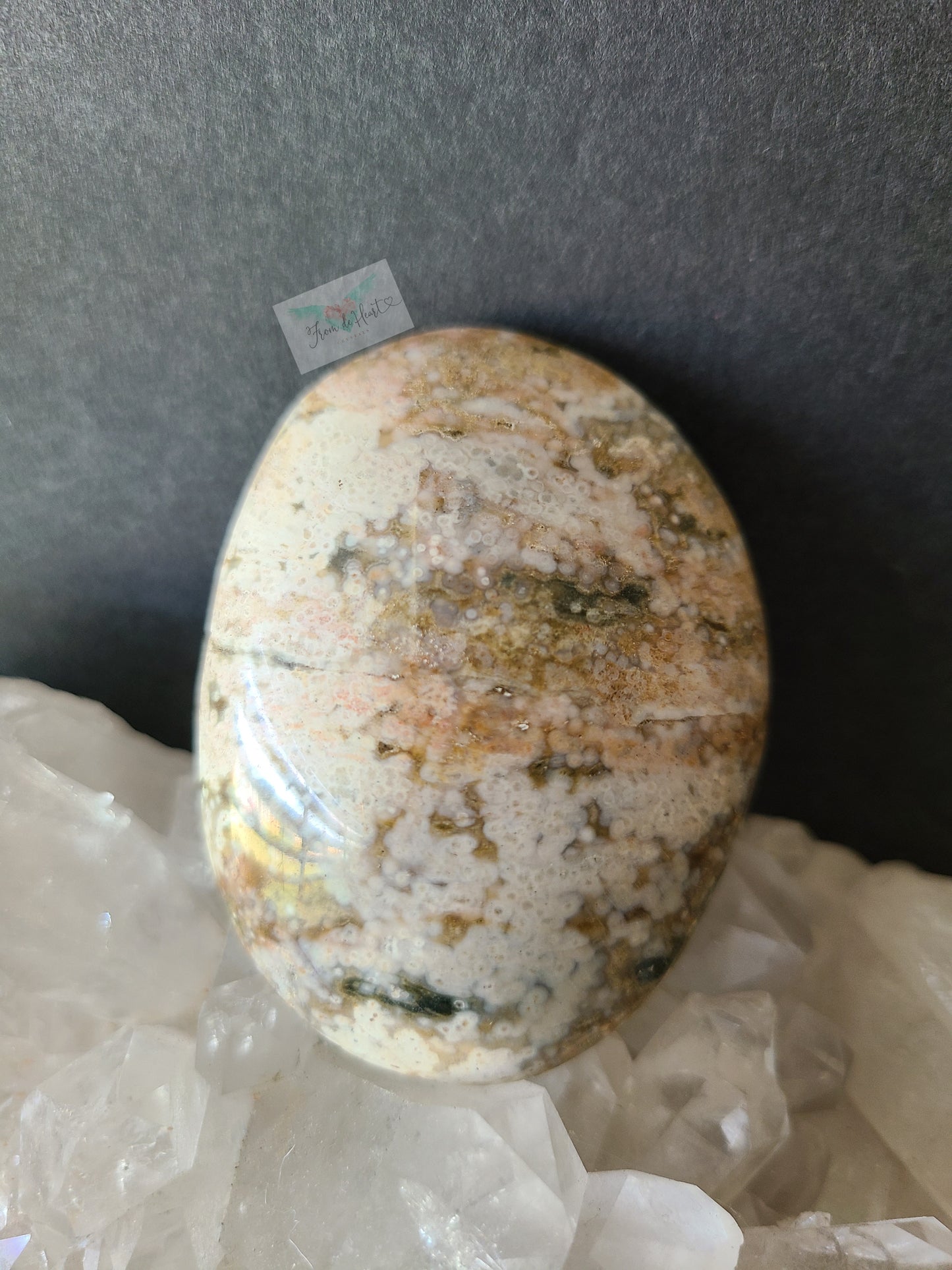 Ocean Jasper Palm Stone (B)