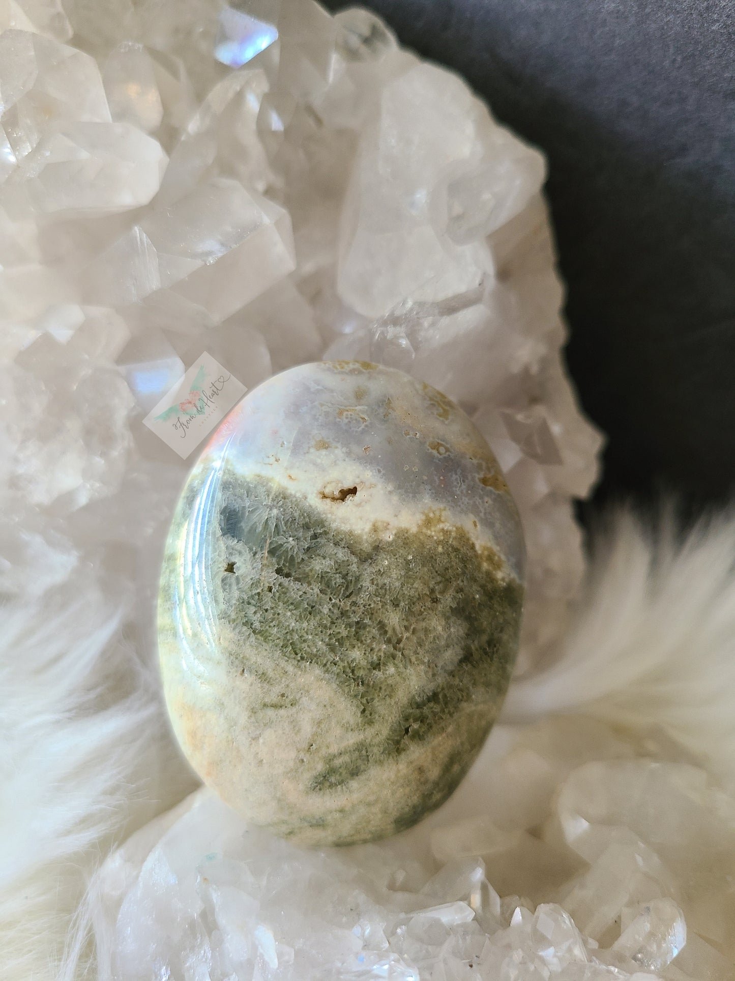 Ocean Jasper Palm Stone