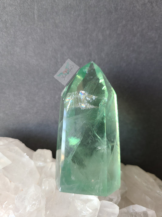 Green Fluorite Tower (B)