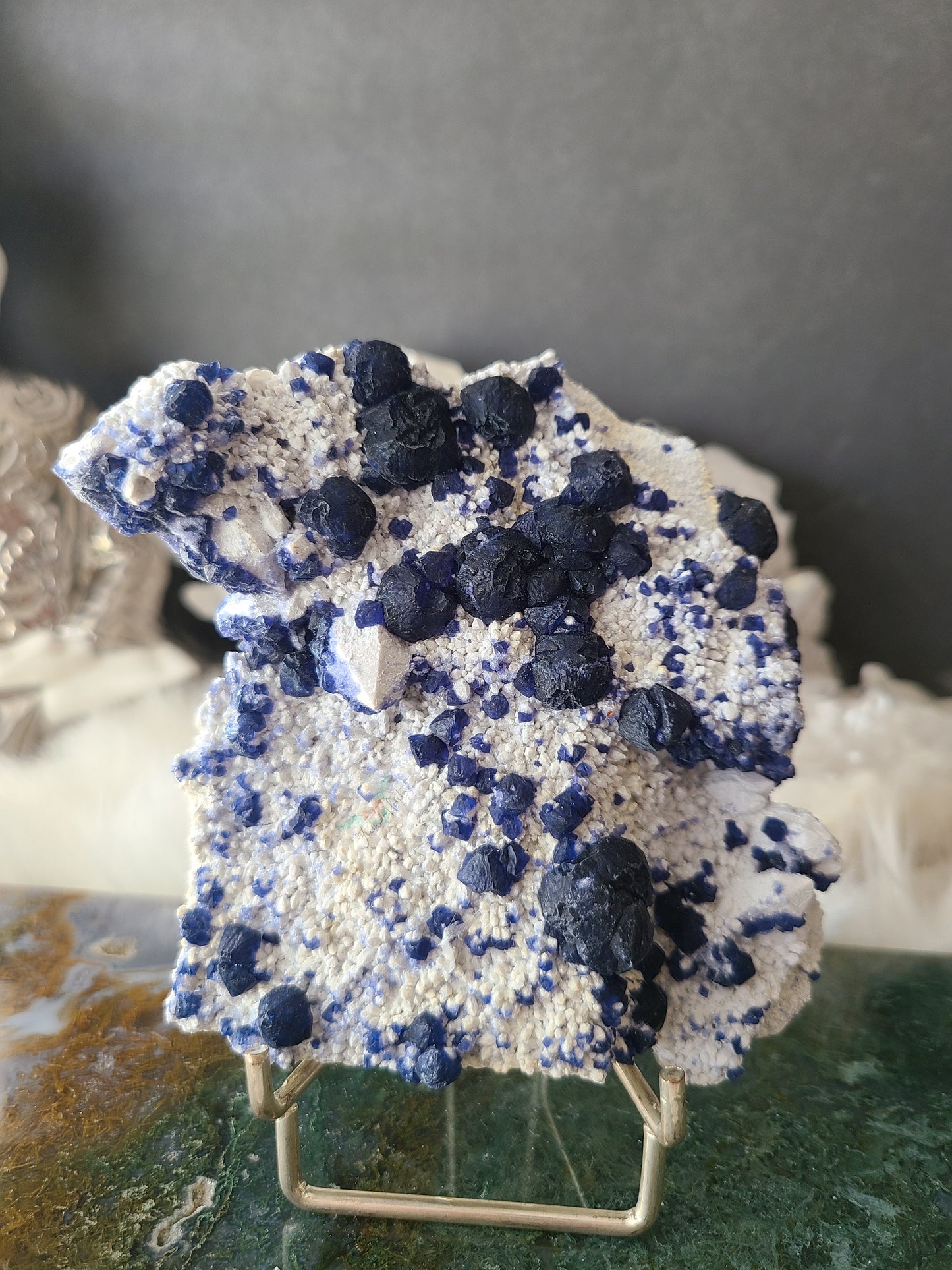 Blueberry Fluorite Specimen (UV Reactive)