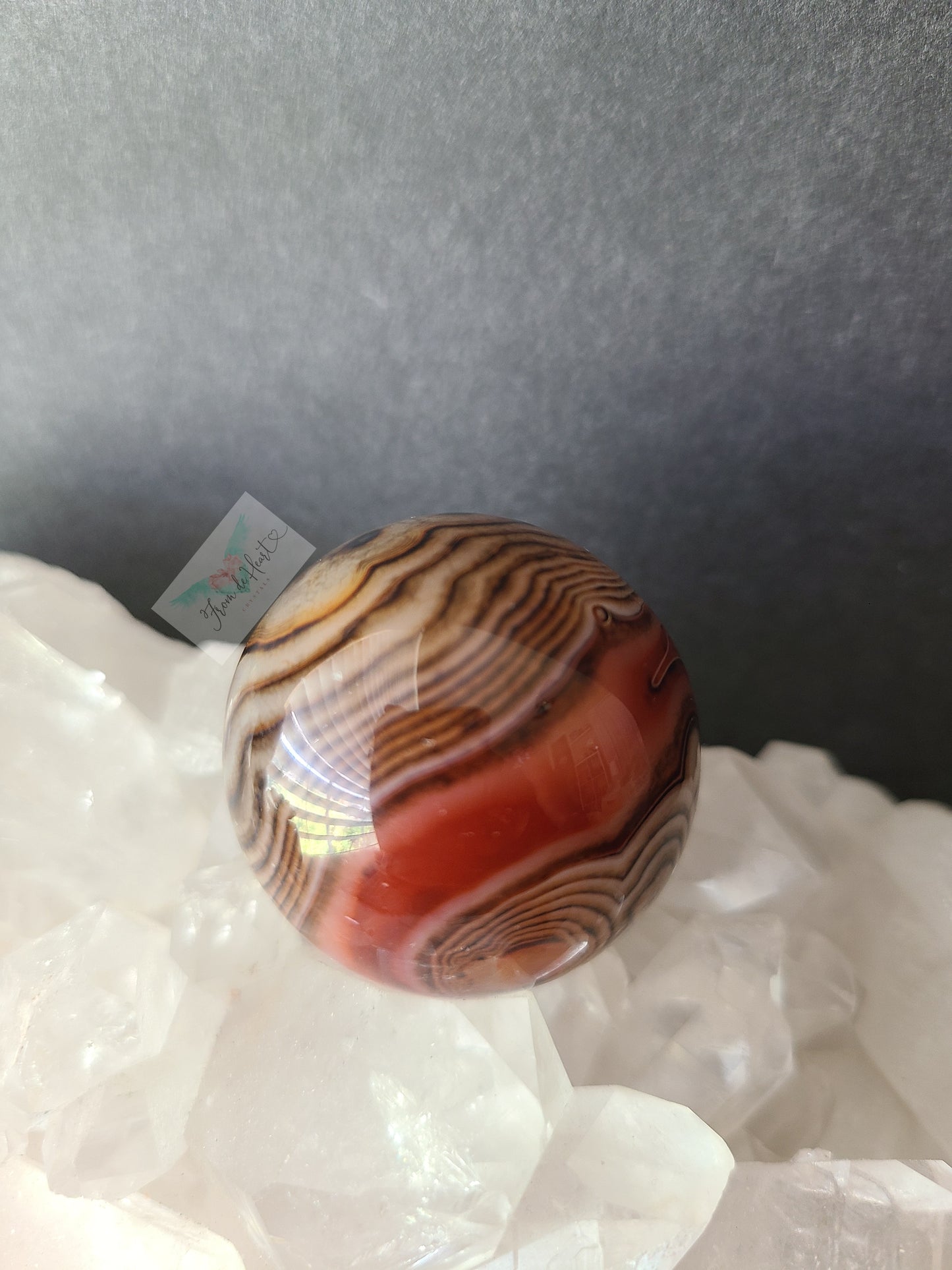 Sardonyx Agate Sphere (B)