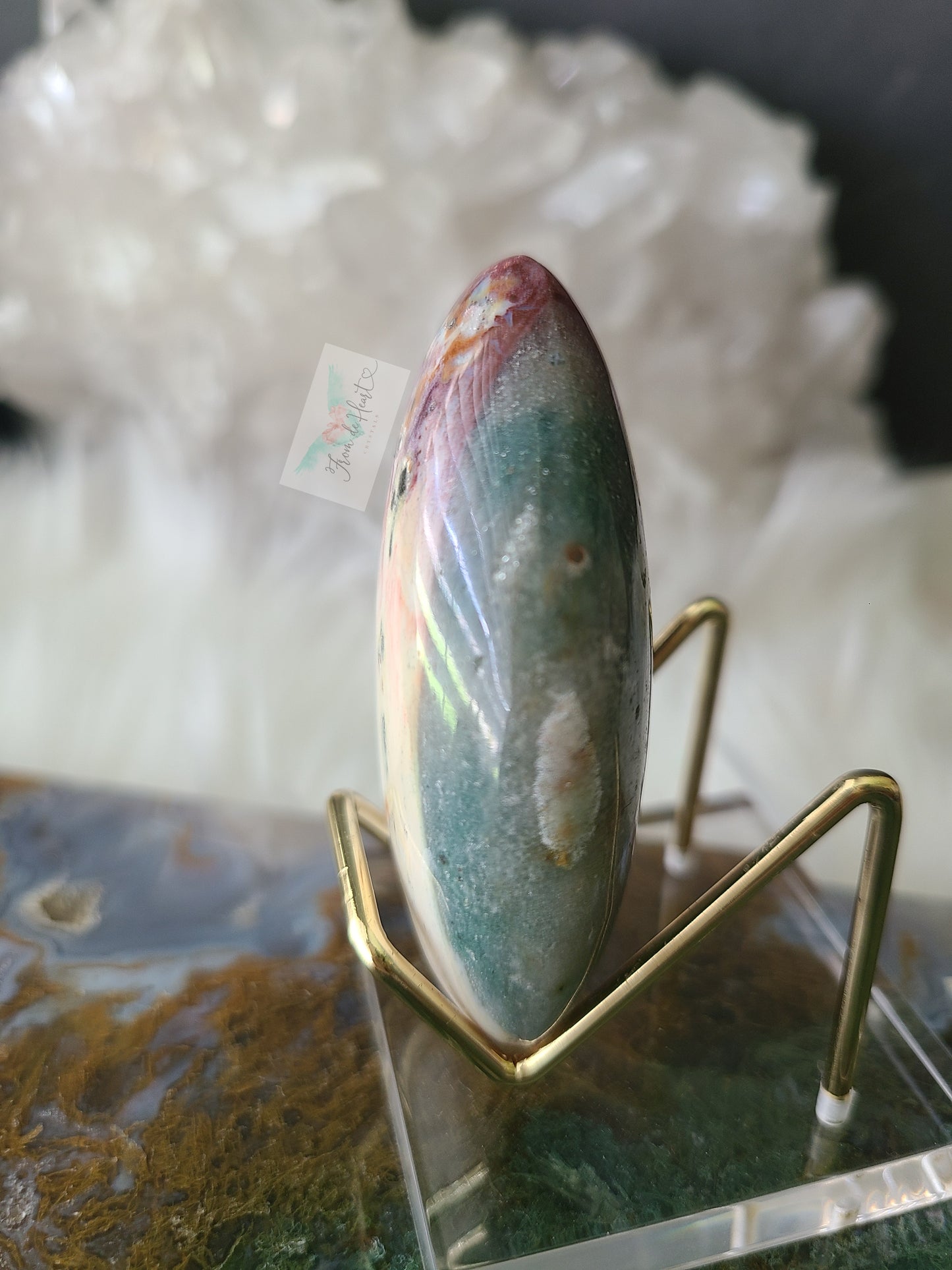 Ocean Jasper Palmstone