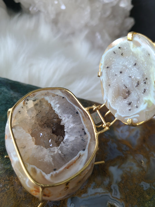 Druzy Agate Jewelry Box (A)